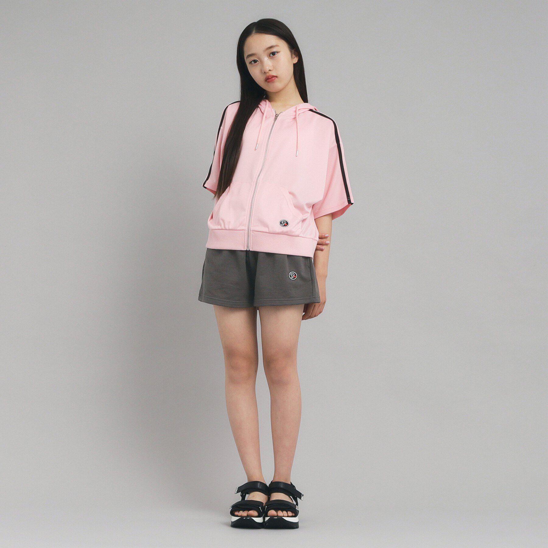 PINK-latte「スウェットショートパンツ」|キュロット|