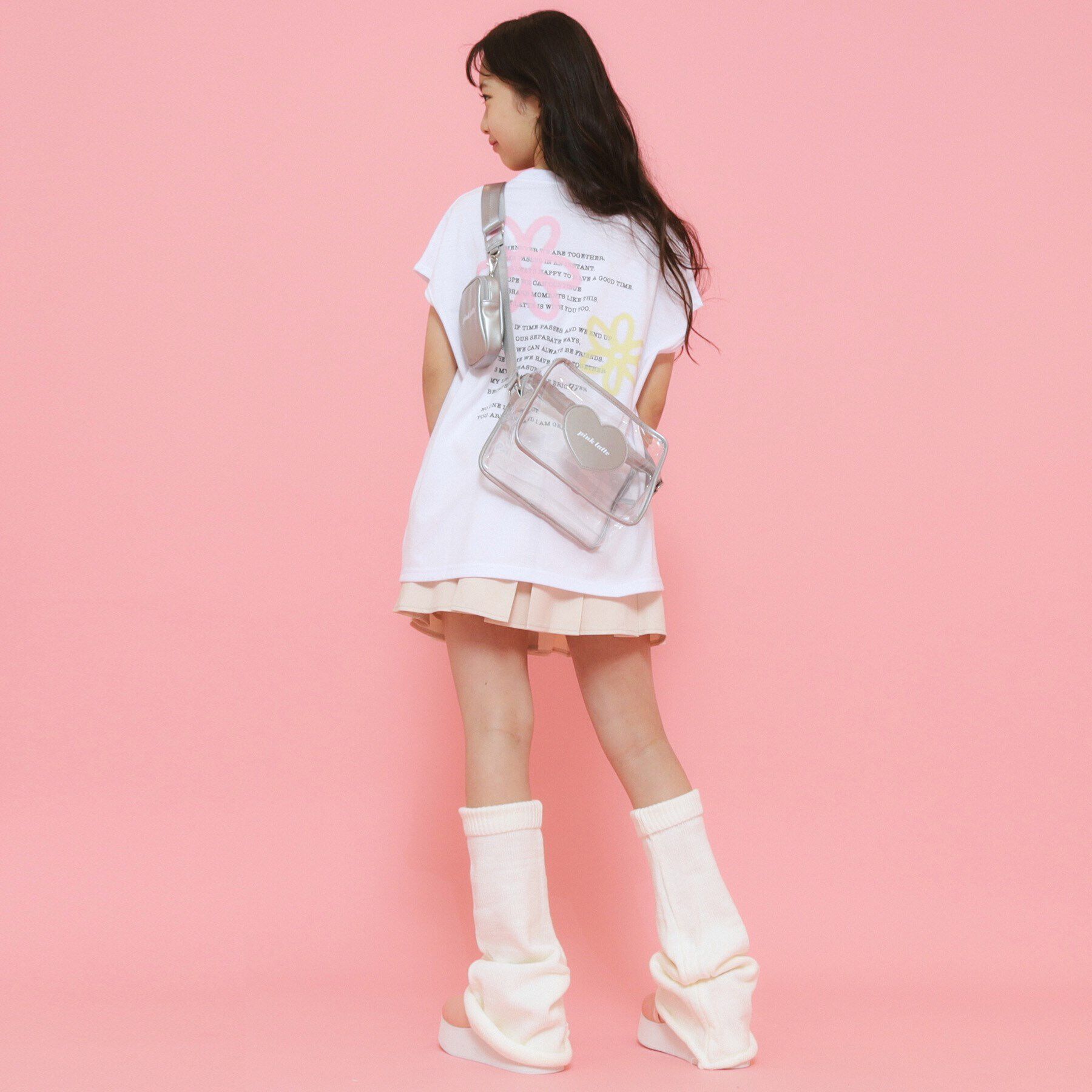 PINK-latte「ポーチ付きクリアショルダー」|ショルダー・メッセンジャー|