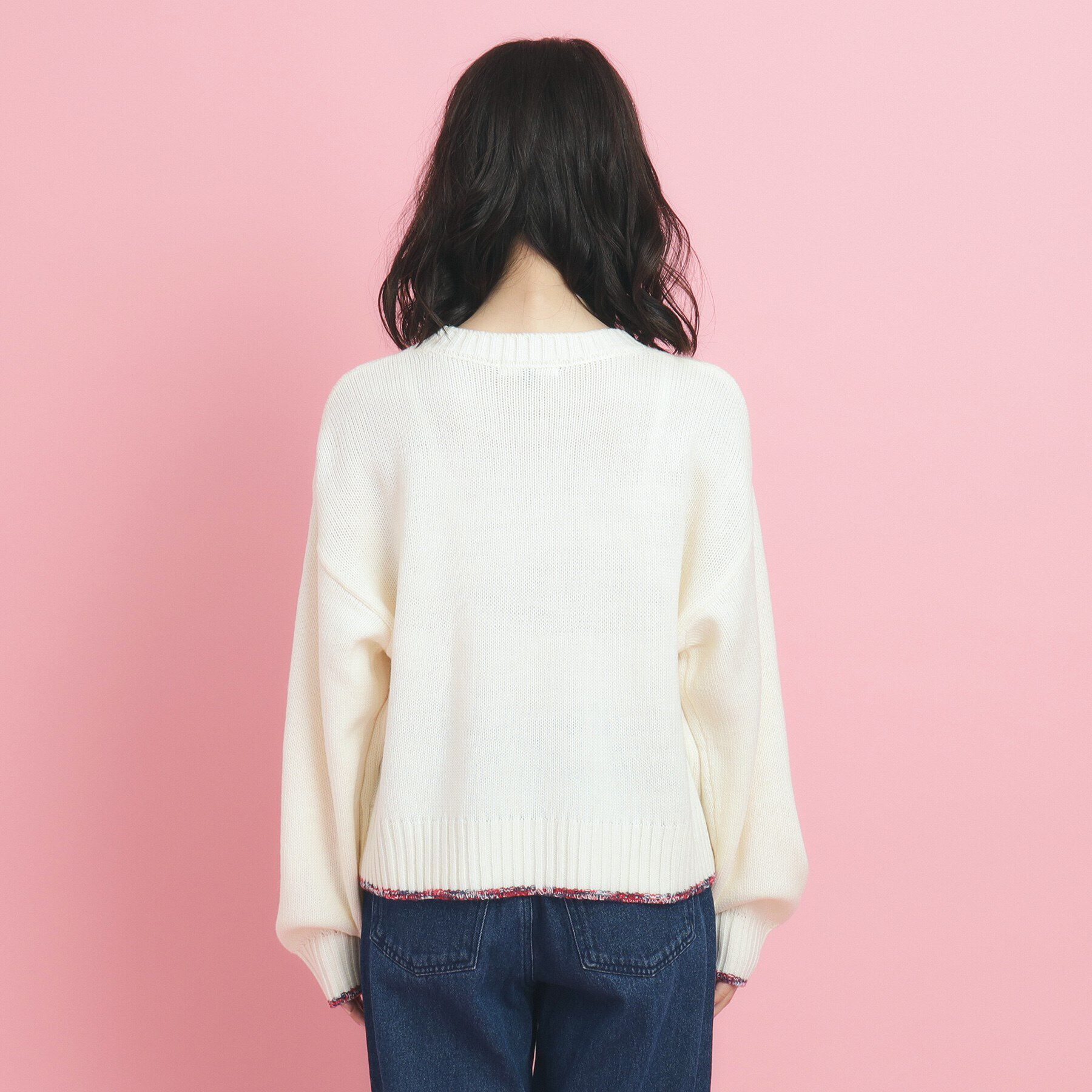 PINK-latte「冬まで待てない！主役級洗えるニット」|ニット・セーター|