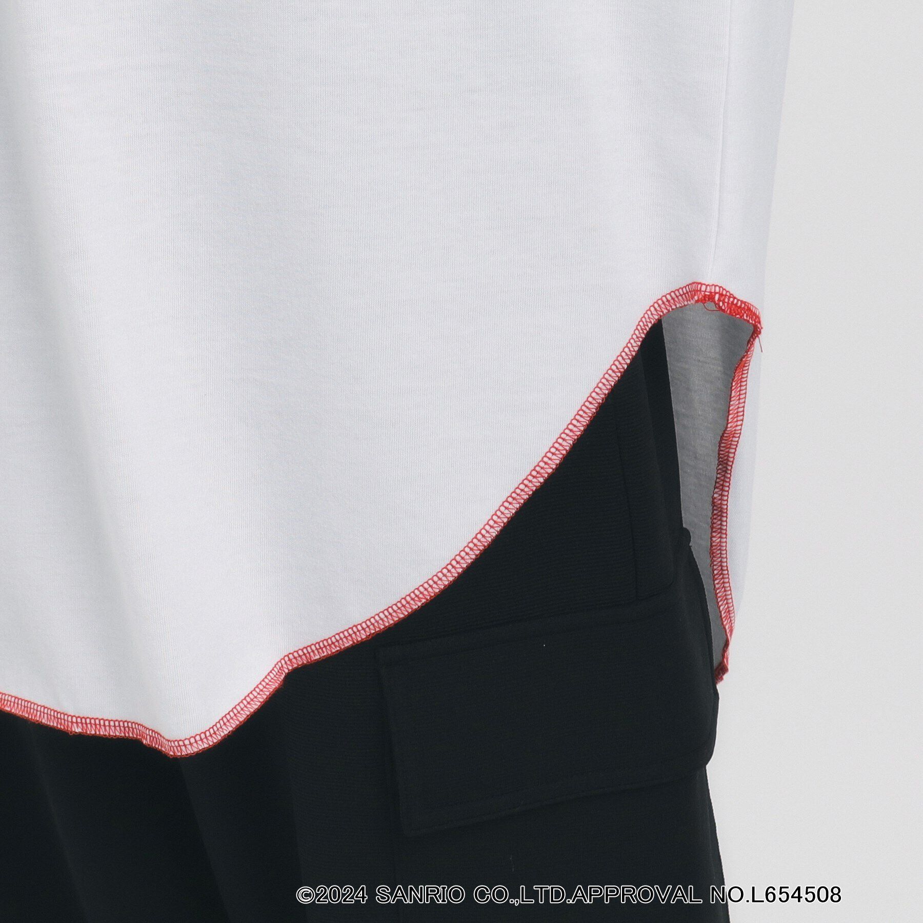 PINK-latte「【サンリオコラボ】ラグランロンT」|Tシャツ・カットソー|