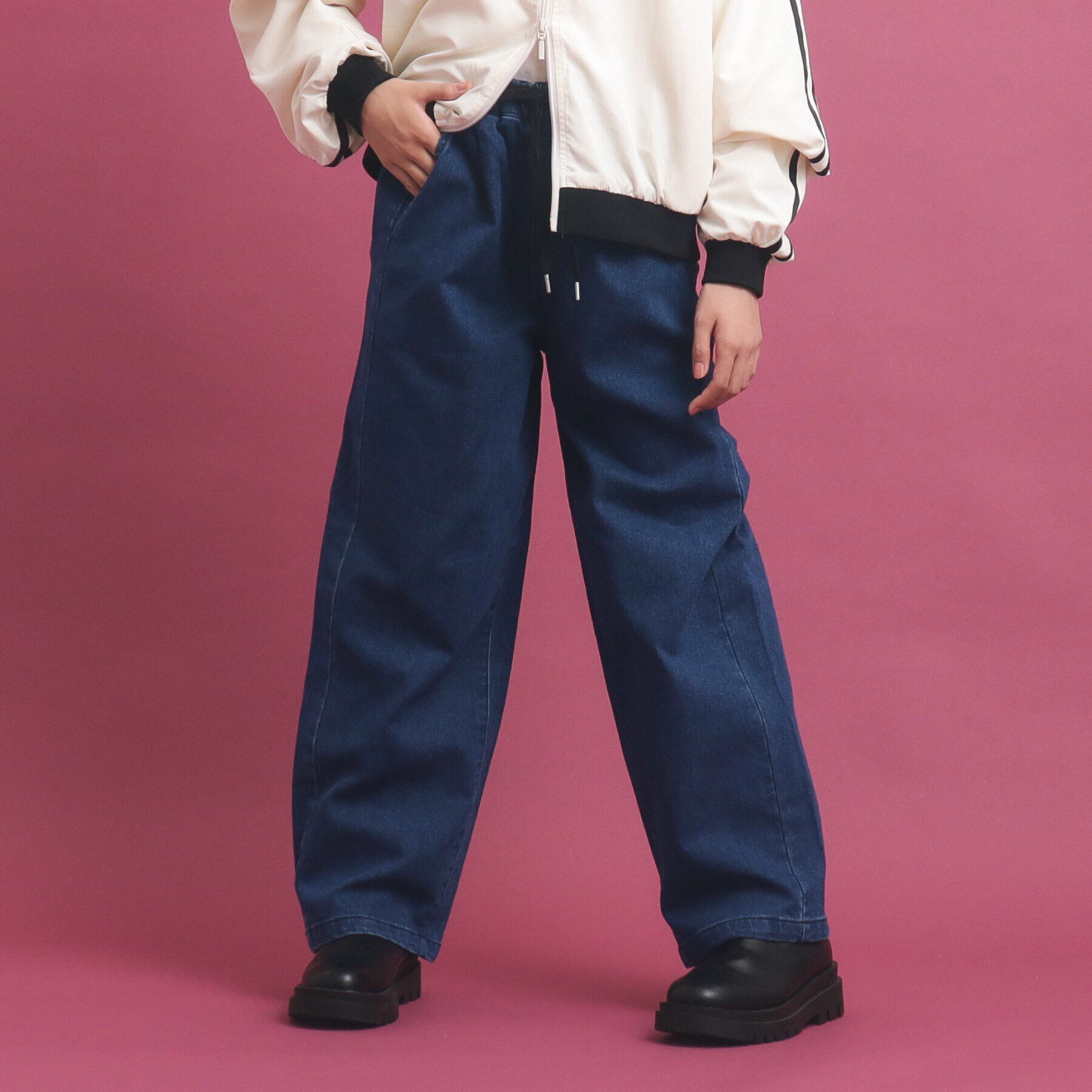 PINK-latte「【穿きやすくて楽ちん】イージーフルレンパンツ」|その他|