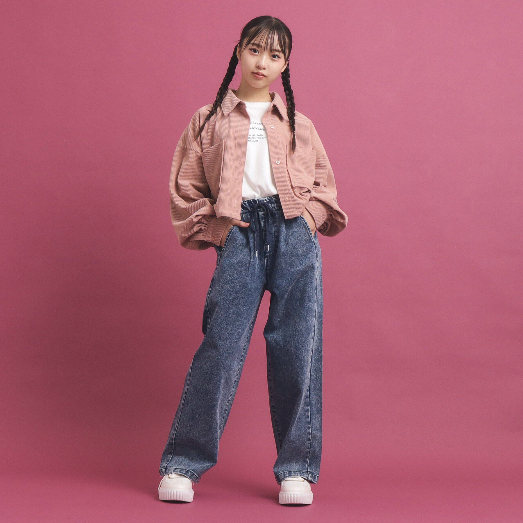 PINK-latte「【穿きやすくて楽ちん】イージーフルレンパンツ」|その他|