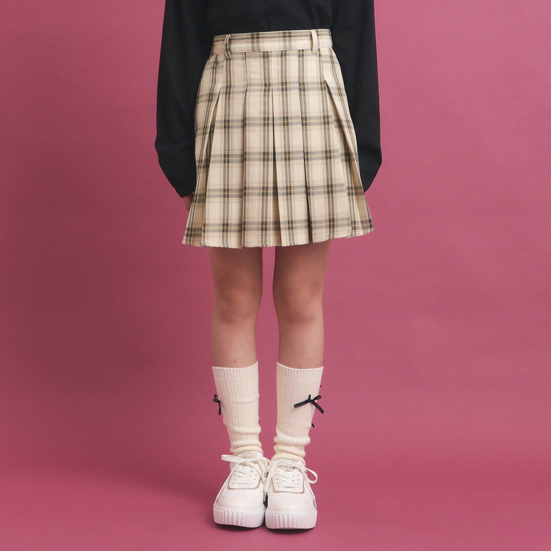 PINK-latte「毎日穿きたい！プリーツスカート」|スカート|