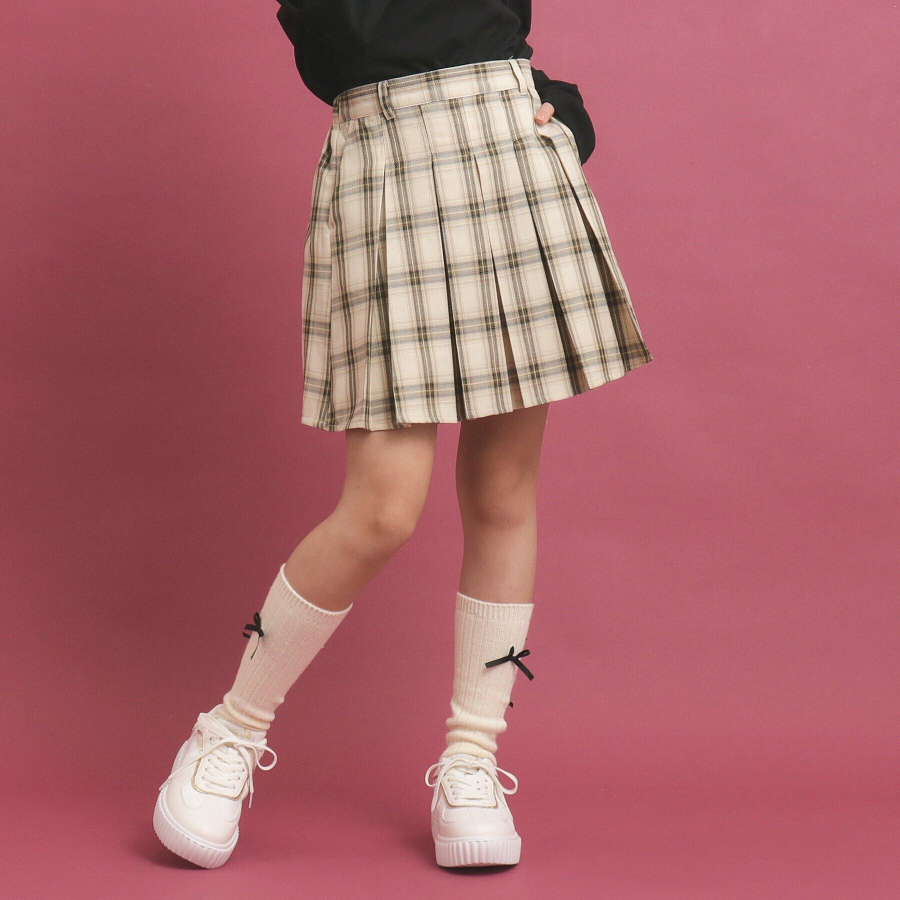 PINK-latte「毎日穿きたい！プリーツスカート」|スカート|ﾗｲﾄﾍﾞｰｼﾞｭ(251)