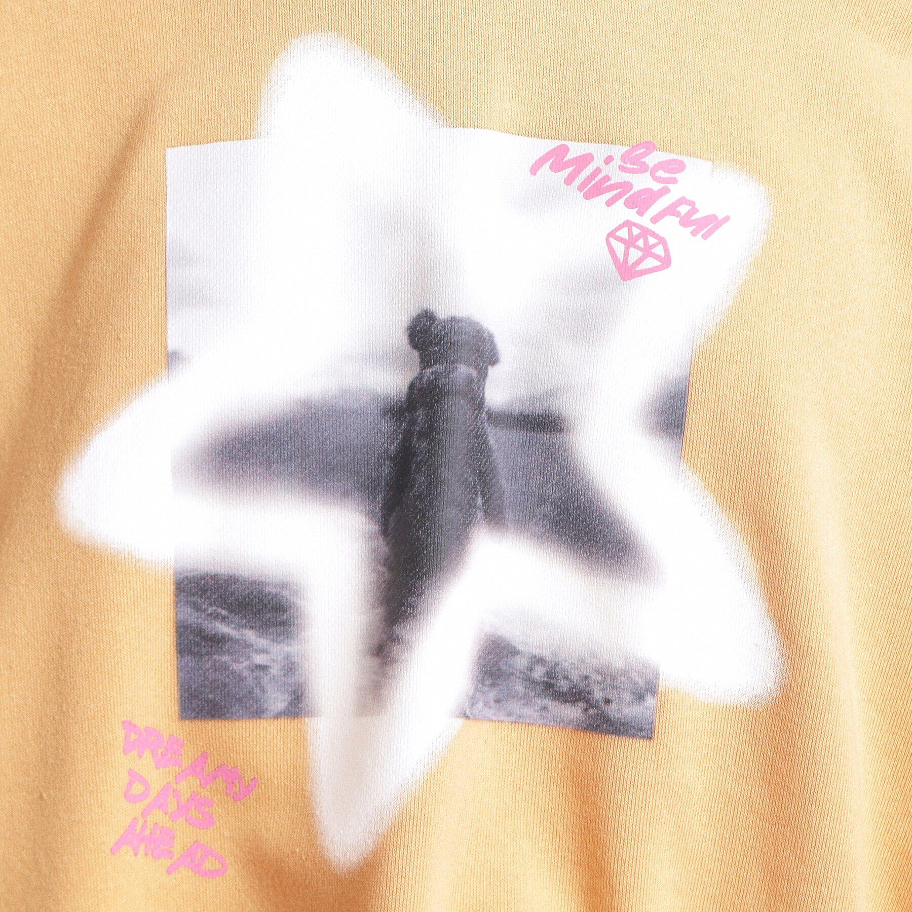 PINK-latte「スプレープリントロゴ フードパーカ」|パーカー|