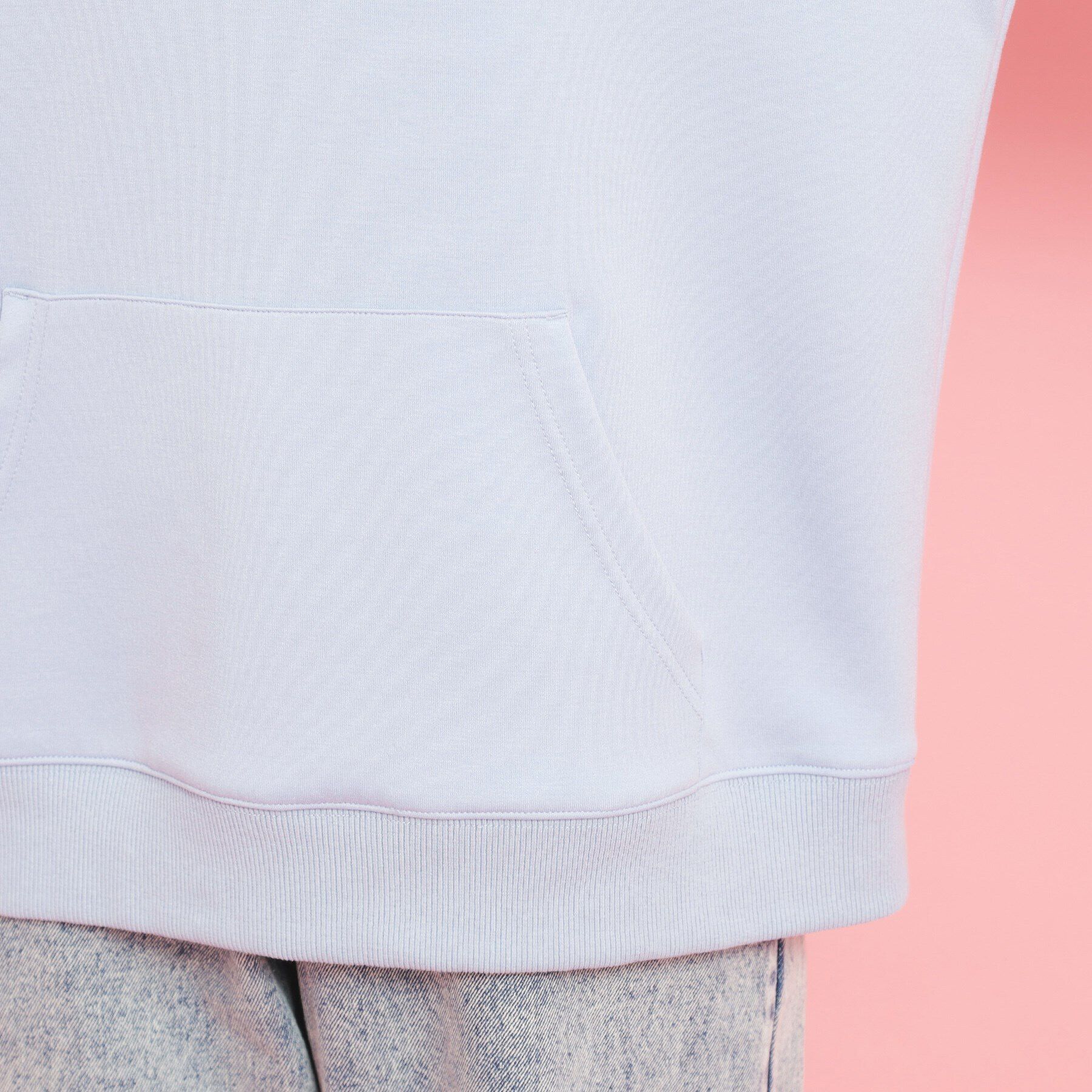 PINK-latte「シルバーワッペンポンチパーカ」|パーカー|