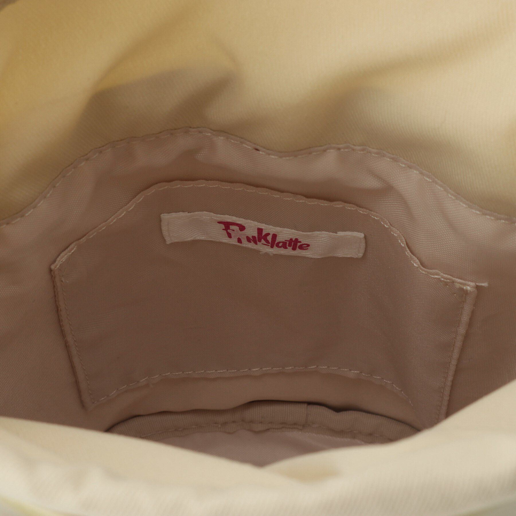 PINK-latte「リボン巾着バッグ」|ショルダー・メッセンジャー|