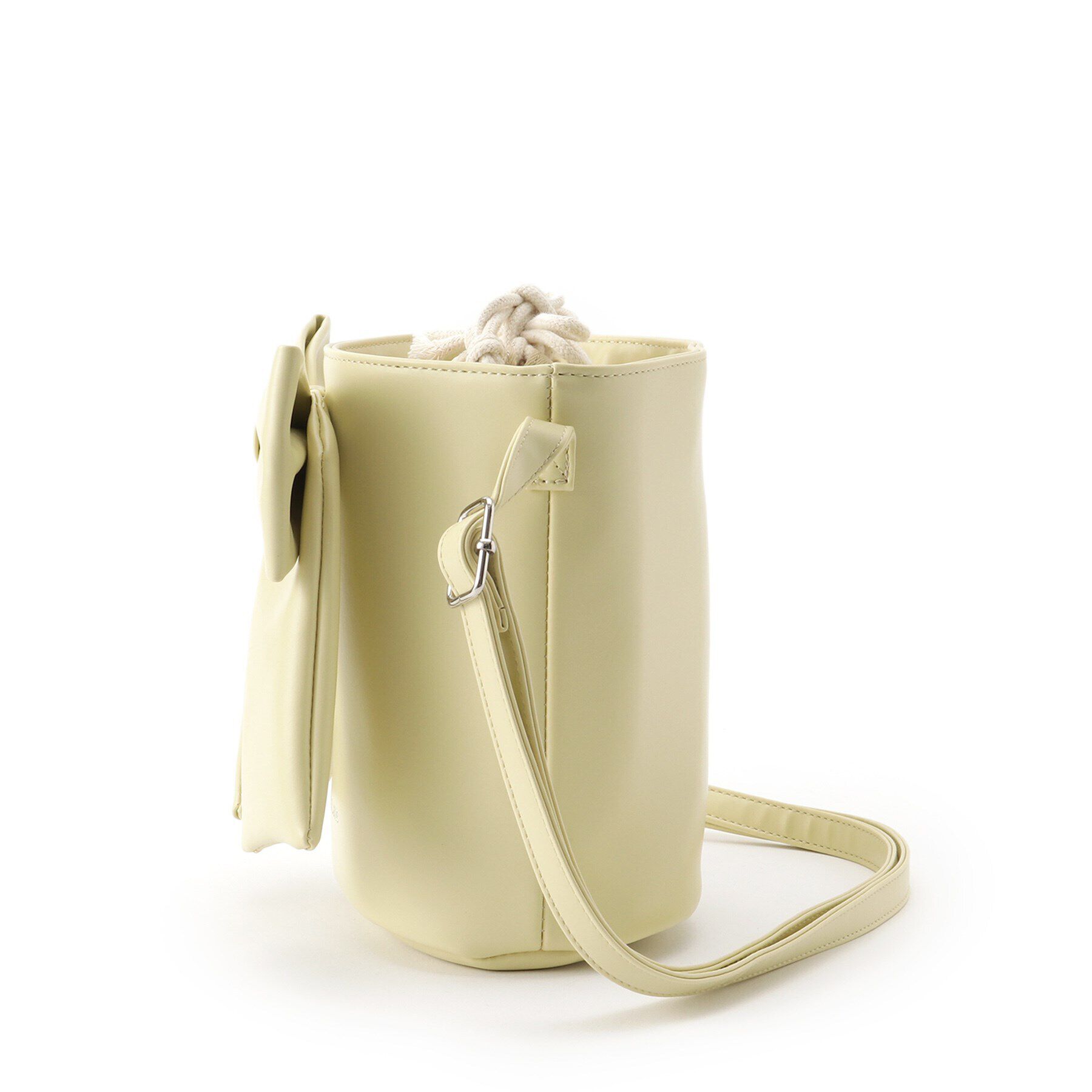 PINK-latte「リボン巾着バッグ」|ショルダー・メッセンジャー|