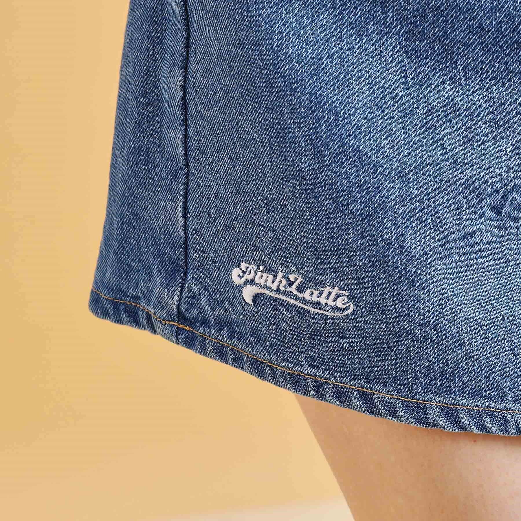 PINK-latte「【セットアイテム】デニムビスチェ＋スカパンSET」|その他|