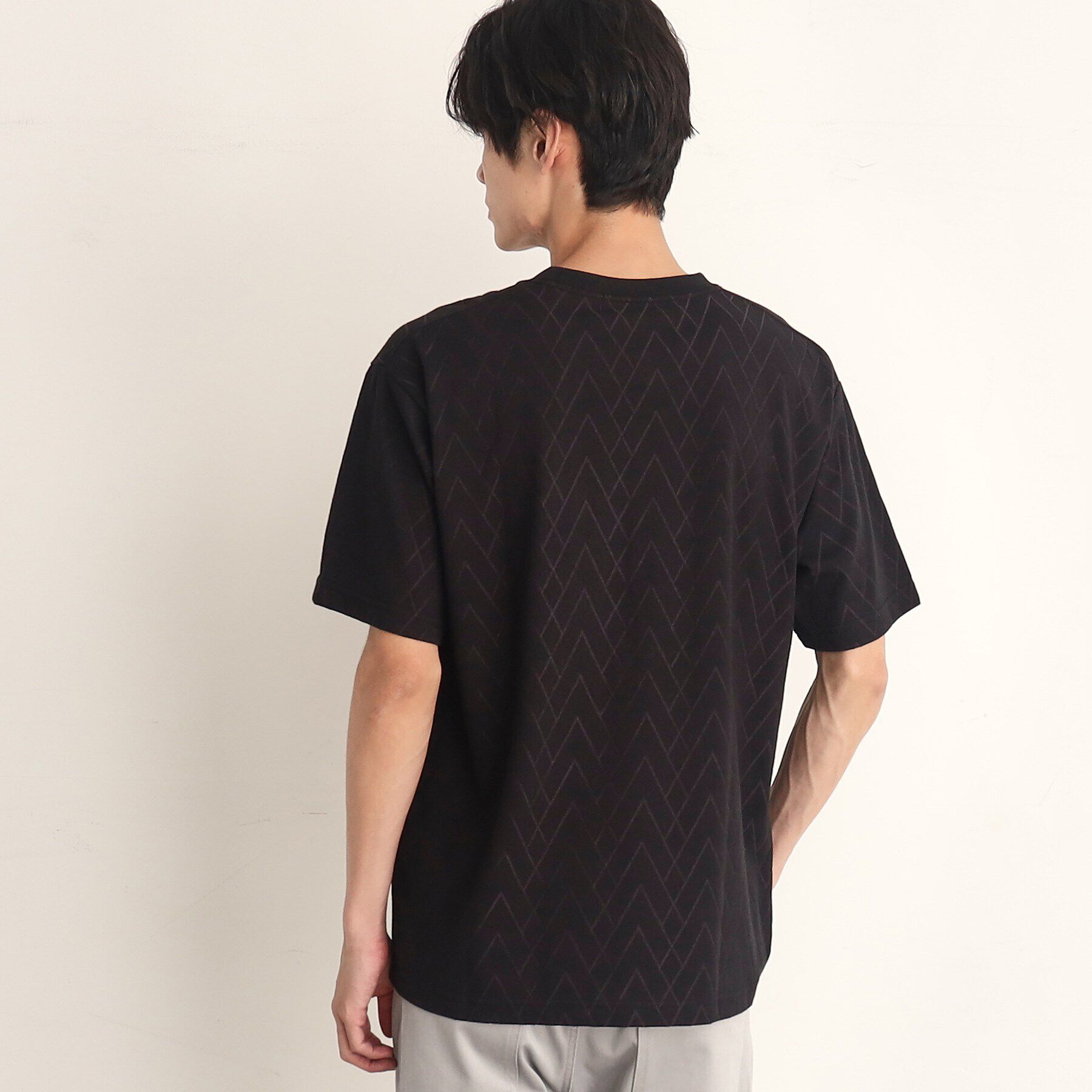 THE SHOP TK「ジオメトリックリンクス半袖Tシャツ」|Tシャツ・カットソー|