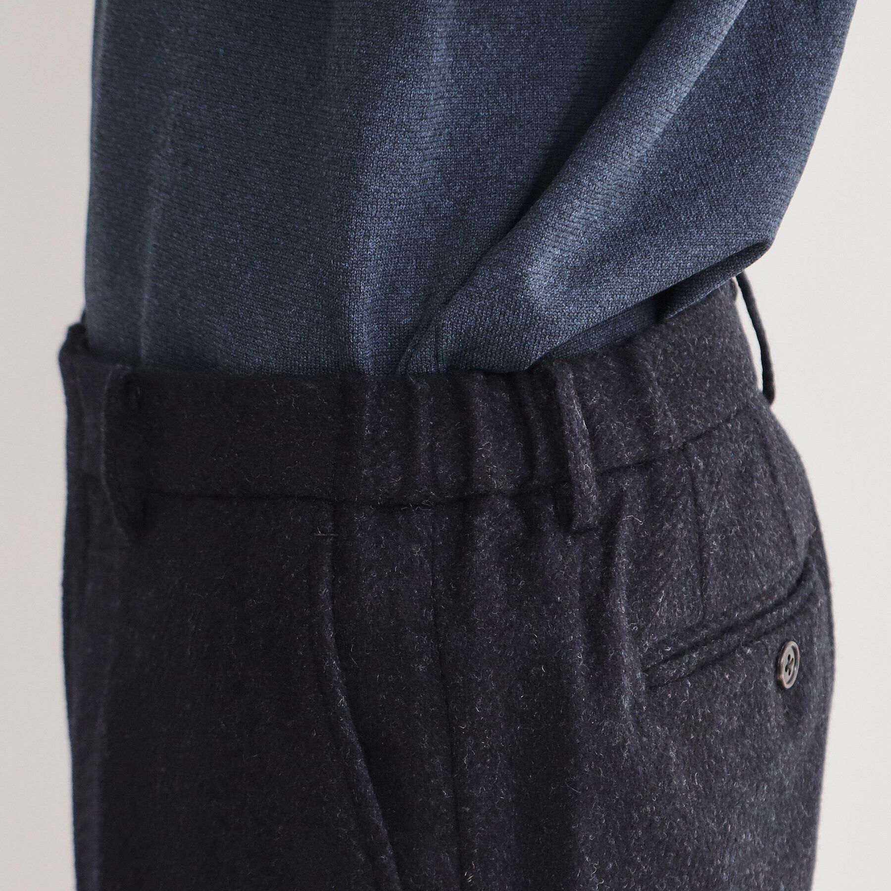 THE SHOP TK「アンゴラ混ヘリンボンスラックス【セットアップ可/ビジネス対応】」|その他|