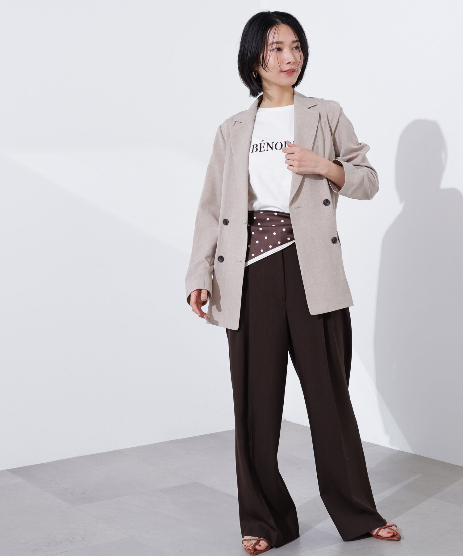  「ライトテーラードダブルジャケット」|その他|