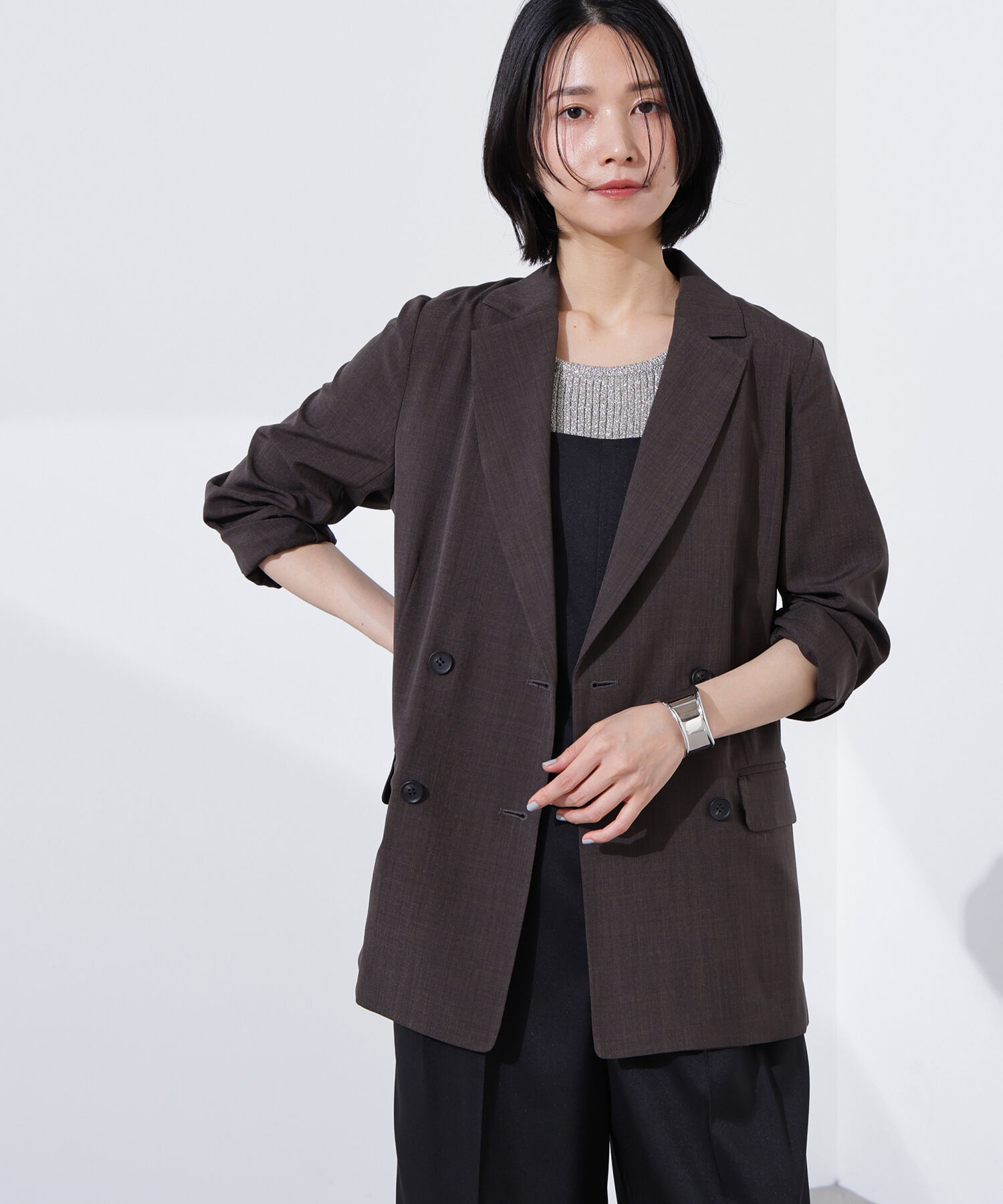  「ライトテーラードダブルジャケット」|その他|