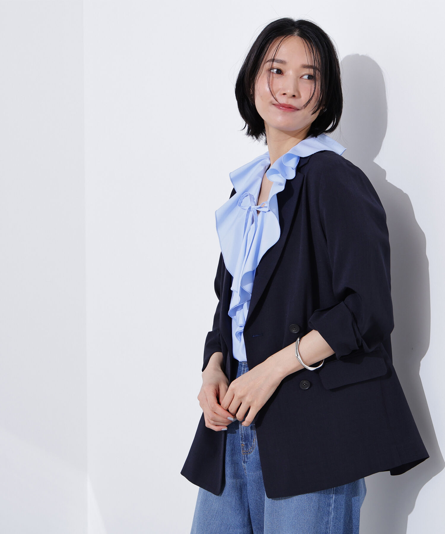  「ライトテーラードダブルジャケット」|その他|