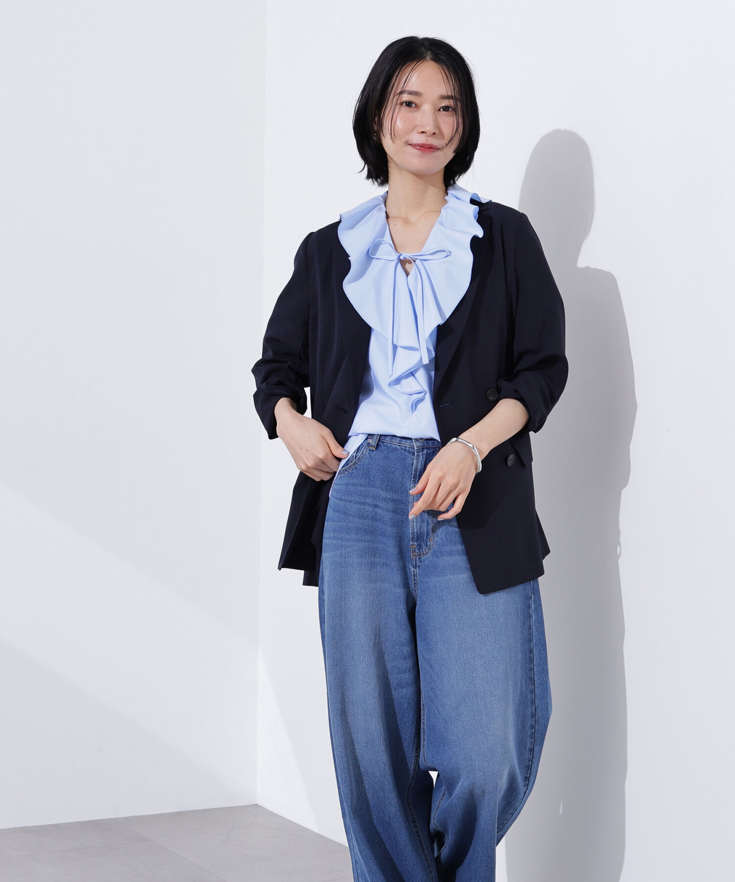  「ライトテーラードダブルジャケット」|その他|