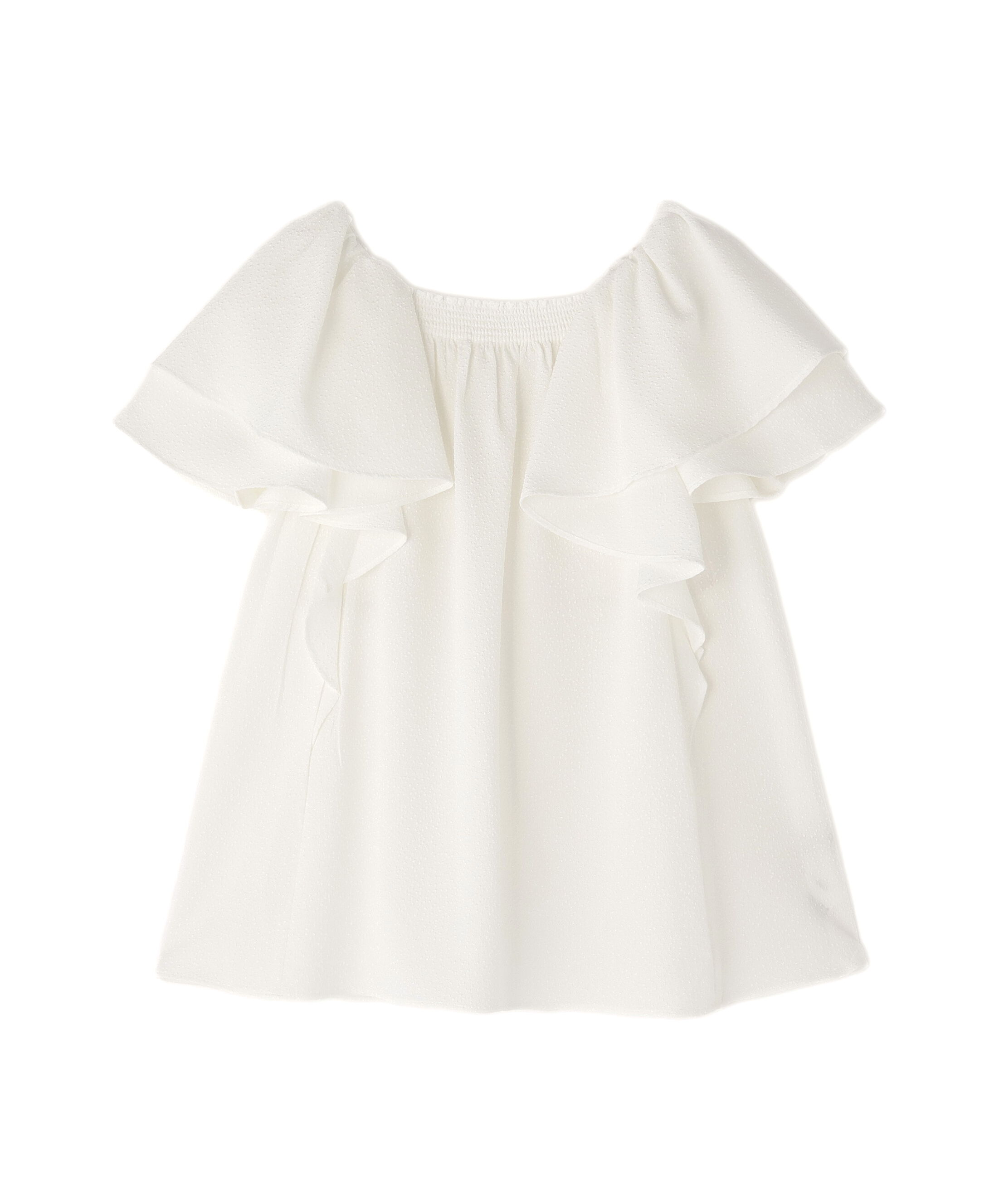  「ドビーフリルブラウス」|シャツ・ブラウス|