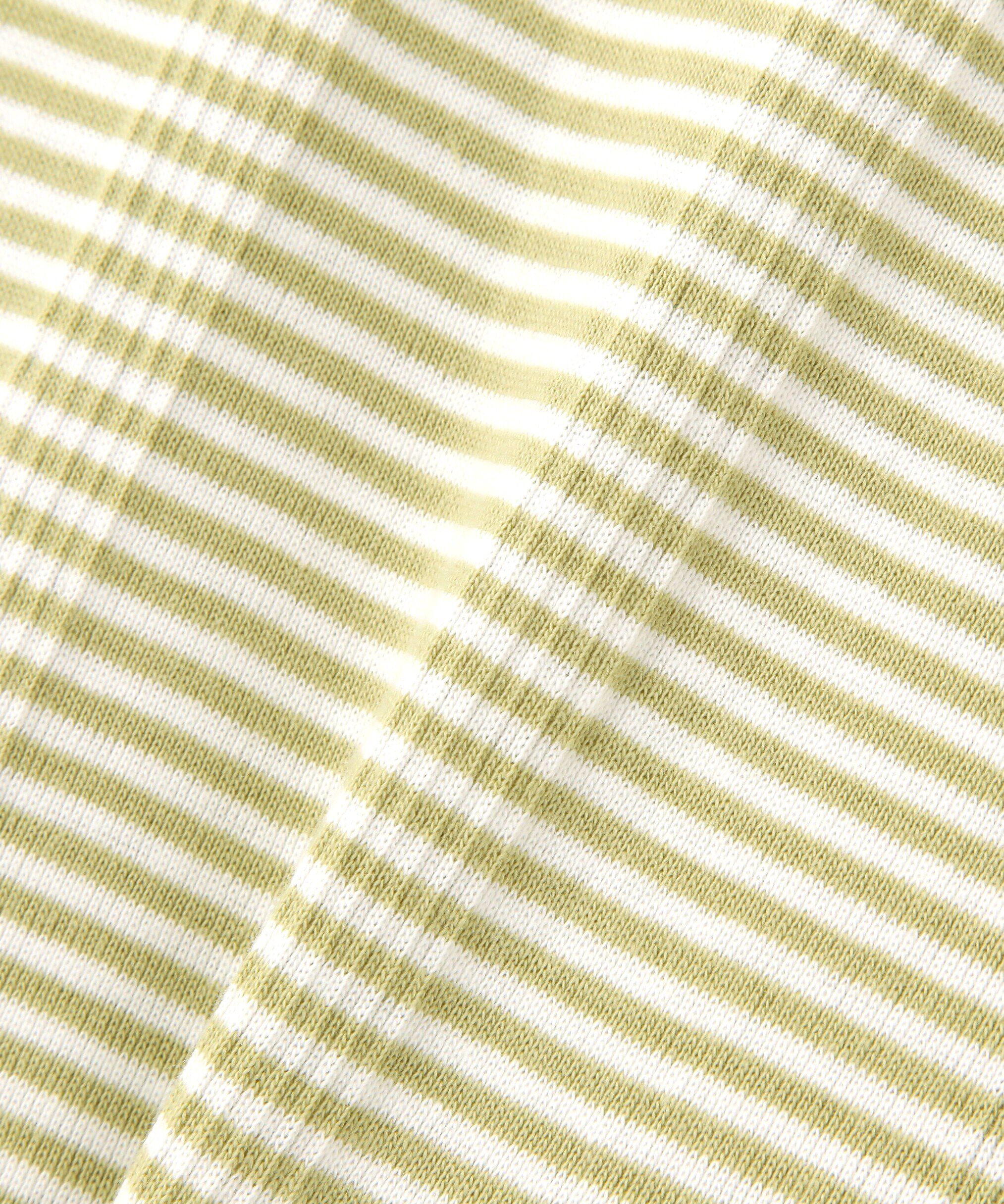  「Millerカップ付きボーダーロングＴシャツ」|Tシャツ・カットソー|