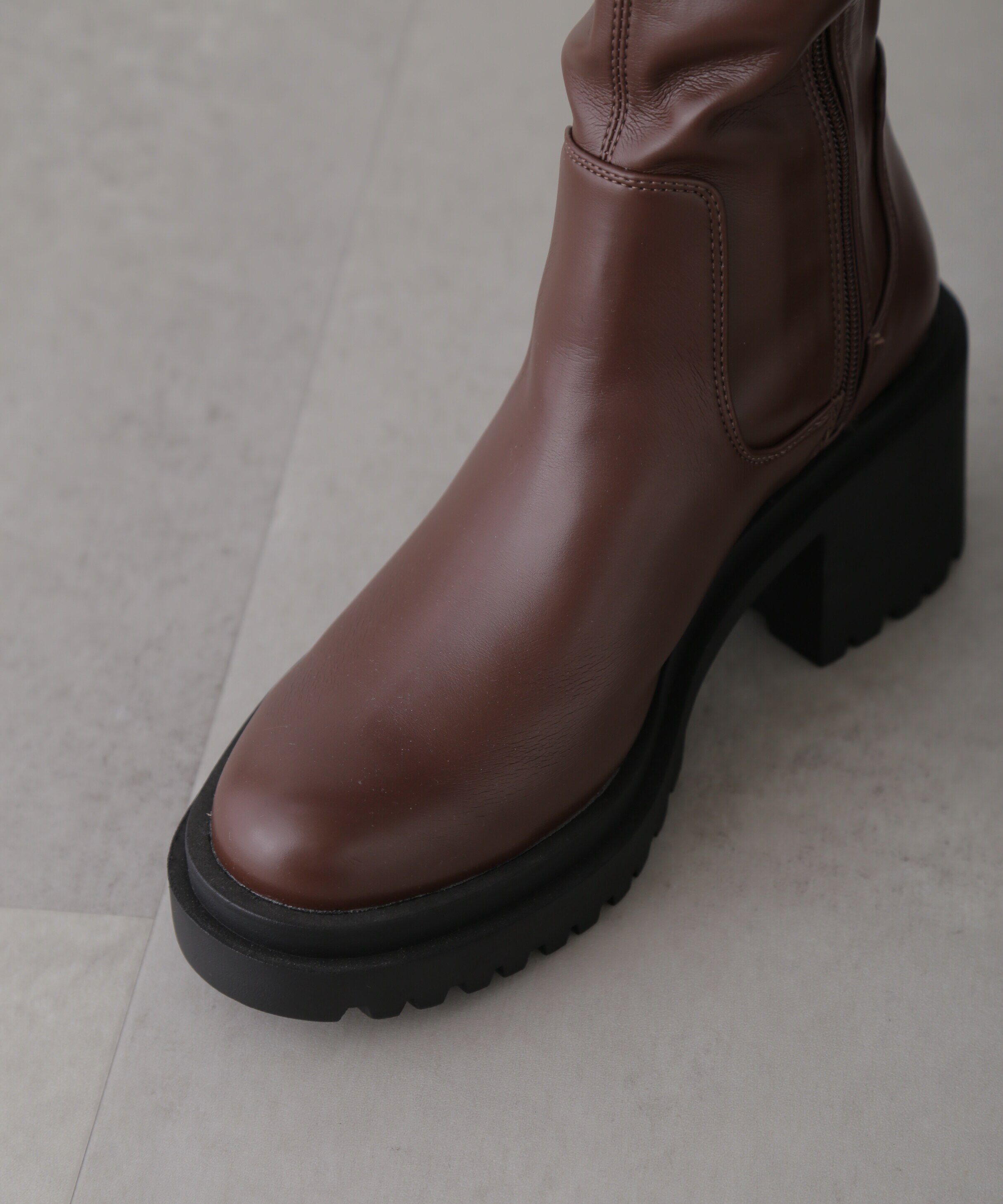  「ワイドヒールストレッチブーツ」|その他|