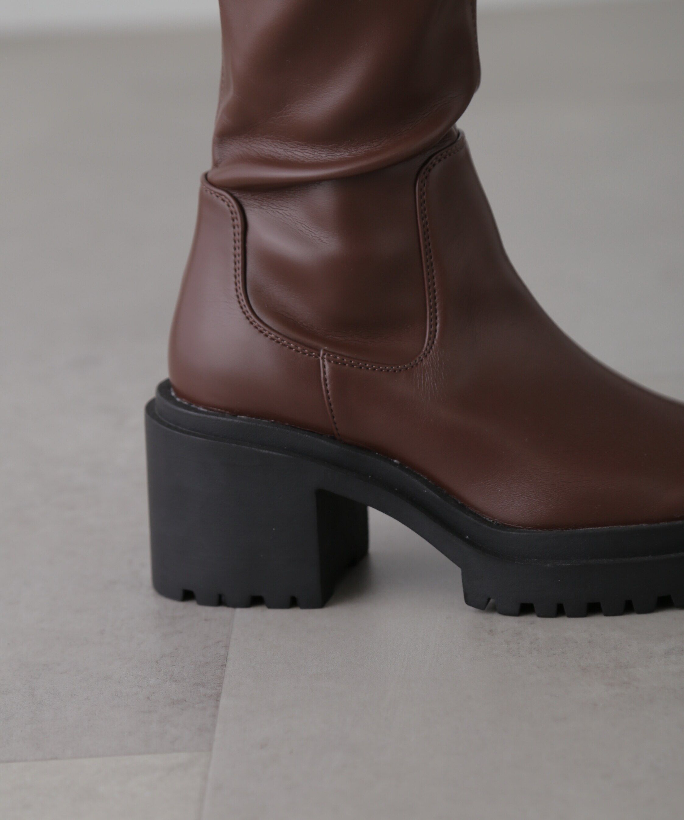  「ワイドヒールストレッチブーツ」|その他|