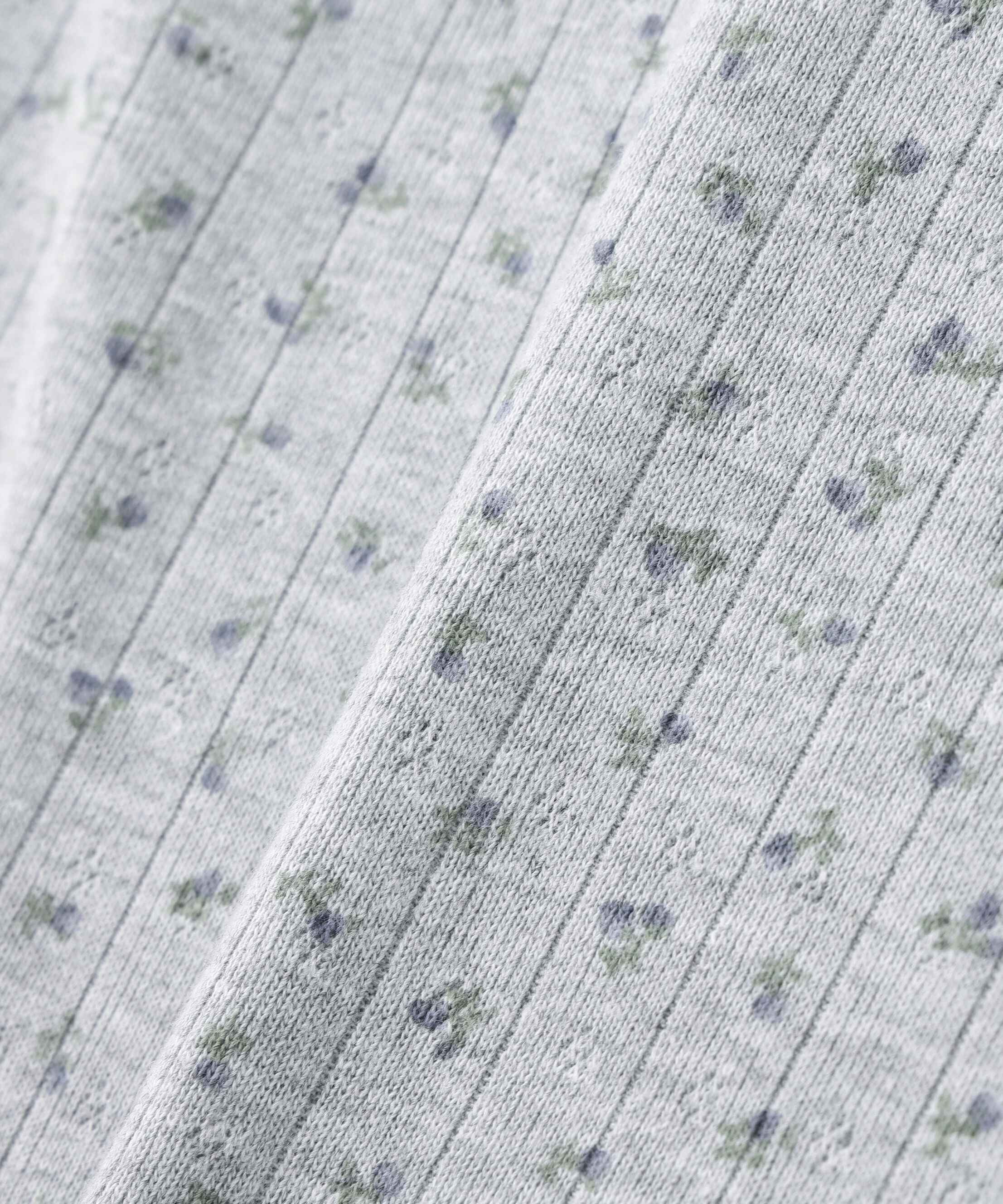  「花柄レーステレコタンクトップ」|Tシャツ・カットソー|