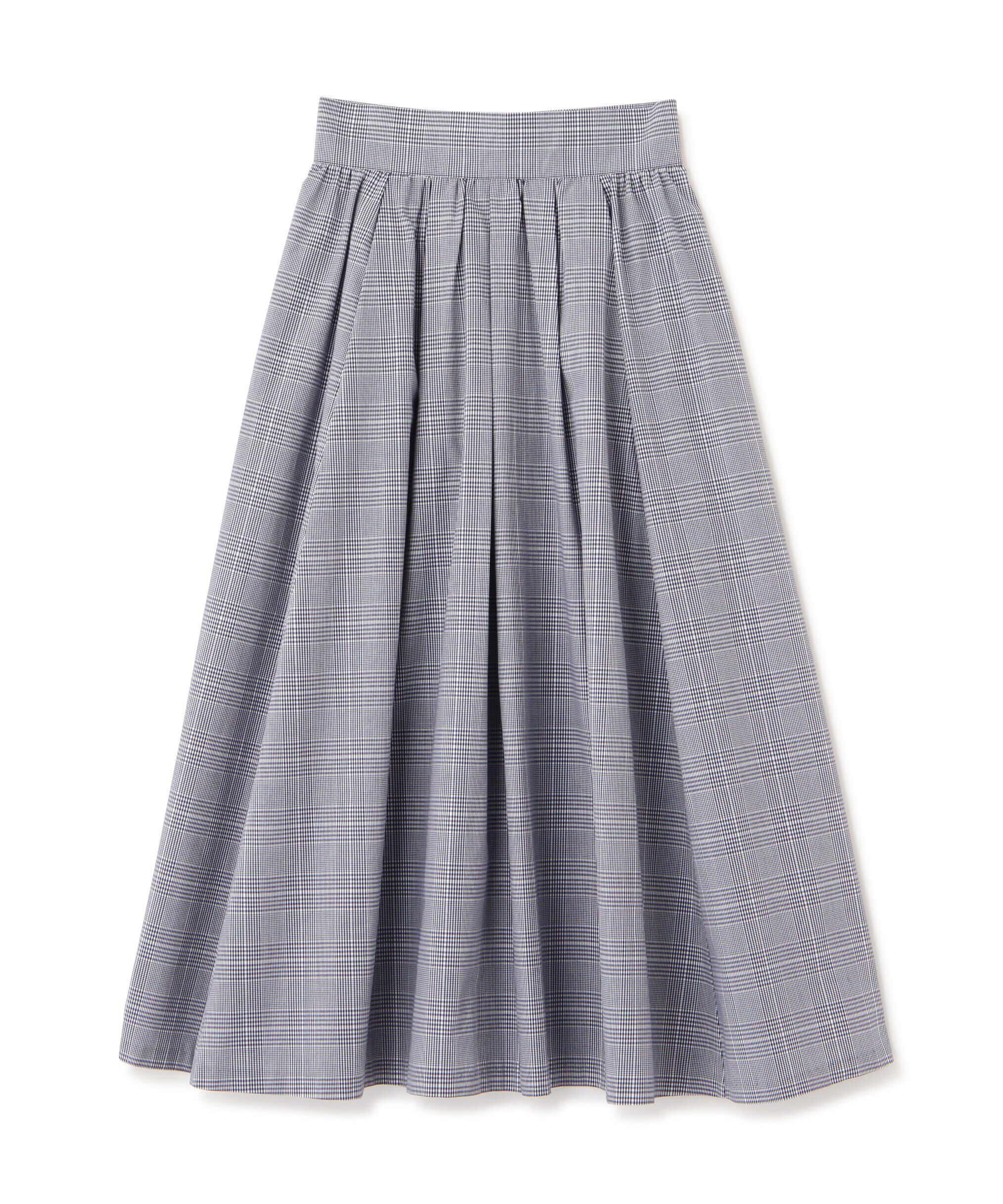 PROPORTION BODY DRESSING「チェックギャザースカート」|スカート|