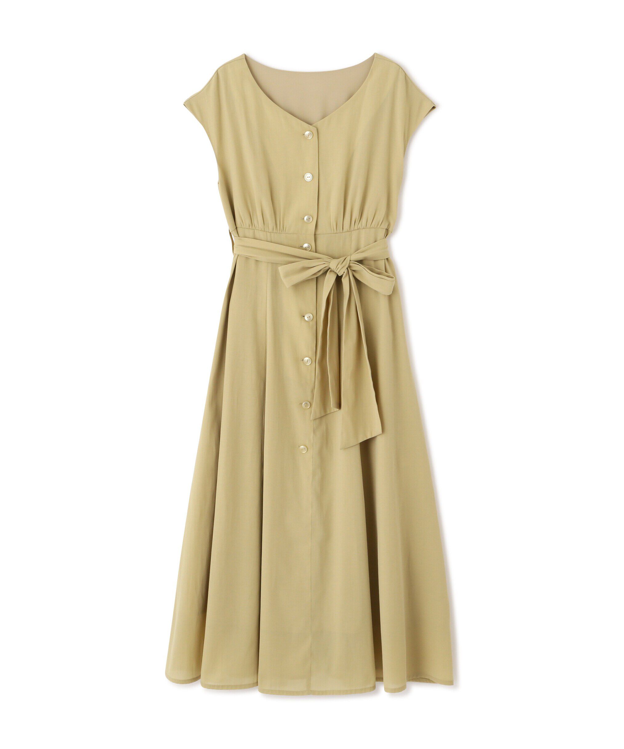 PROPORTION BODY DRESSING「Vネックシャツワンピース」|ワンピース|