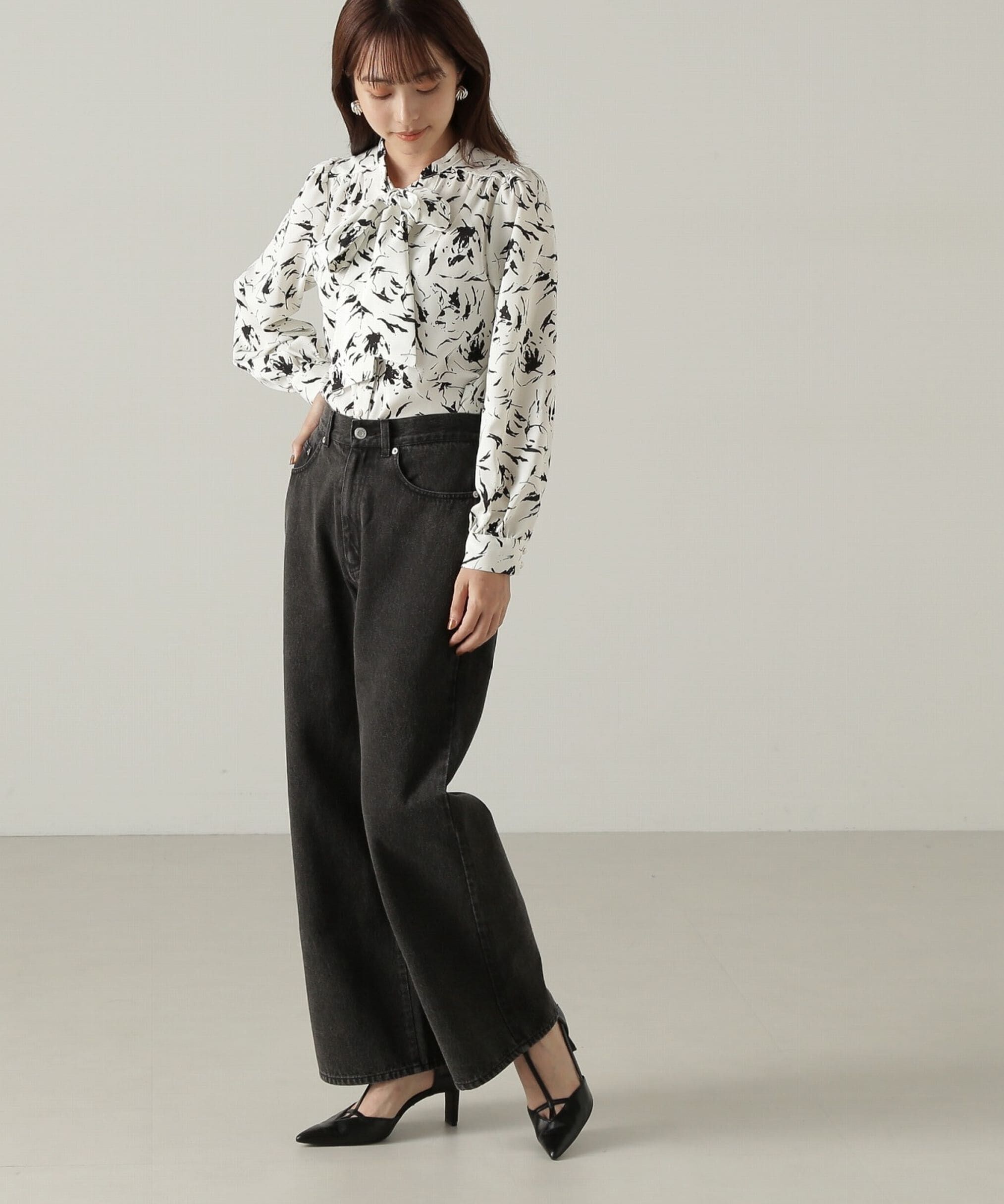 PROPORTION BODY DRESSING「ワイドストレートデニムパンツ　24AW」|その他|