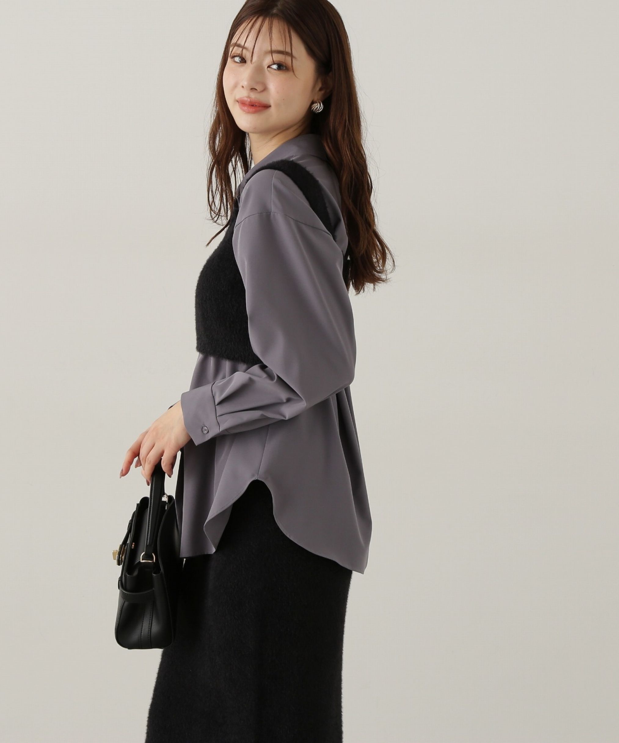 PROPORTION BODY DRESSING「ルーズシャツ　24AW」|シャツ・ブラウス|