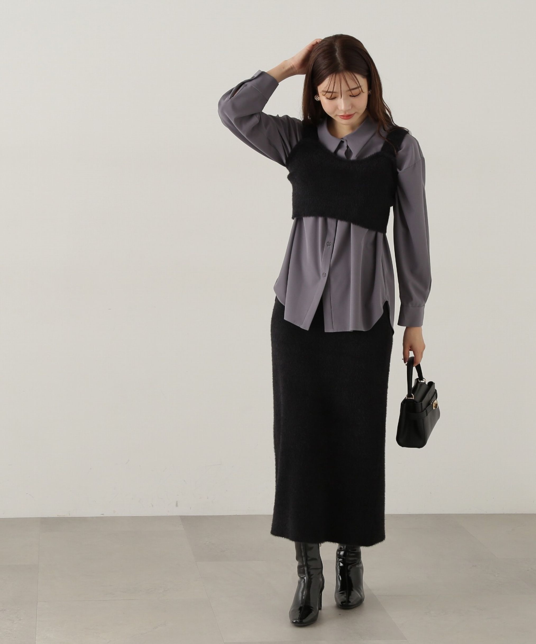 PROPORTION BODY DRESSING「ルーズシャツ　24AW」|シャツ・ブラウス|