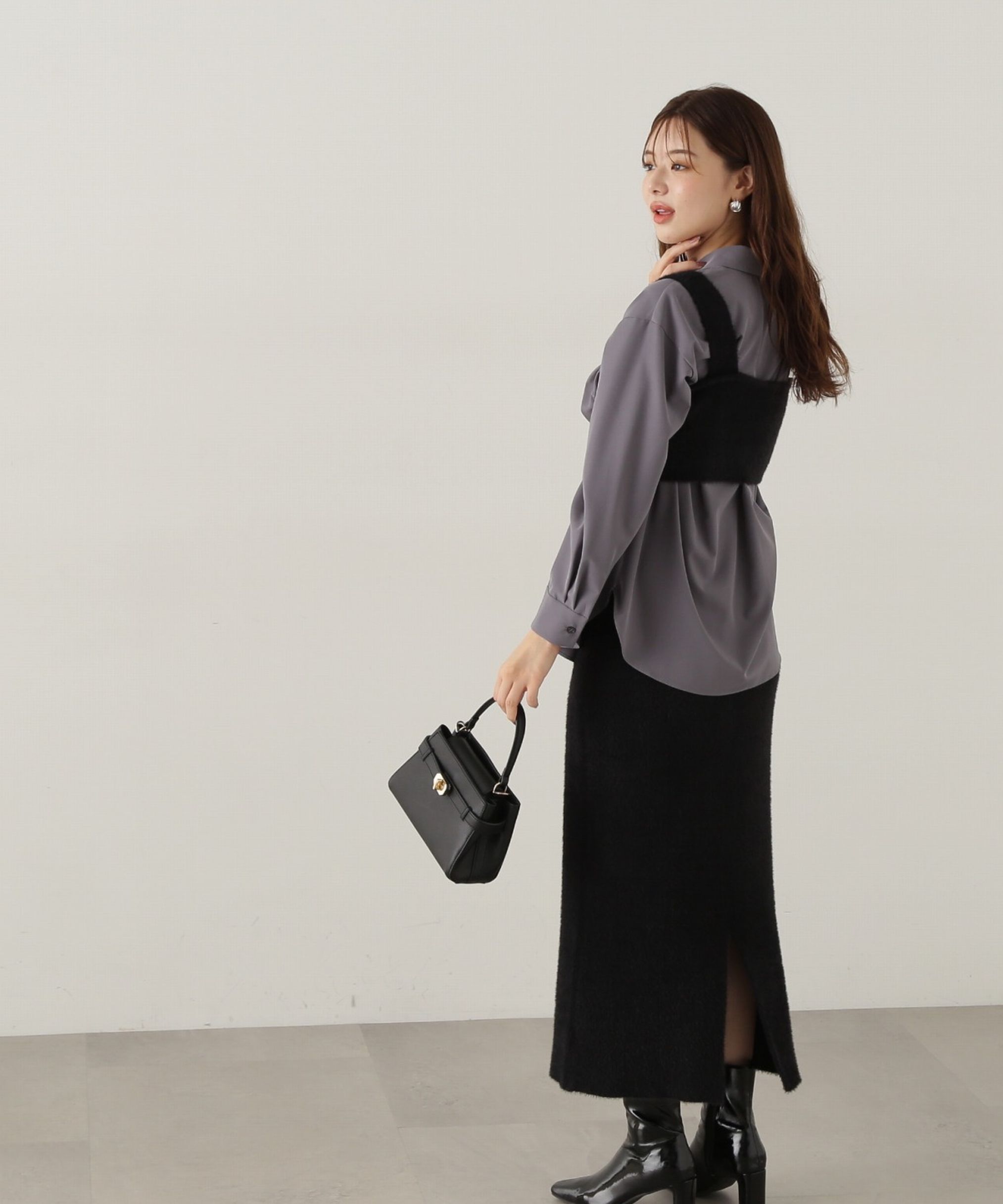 PROPORTION BODY DRESSING「ルーズシャツ　24AW」|シャツ・ブラウス|