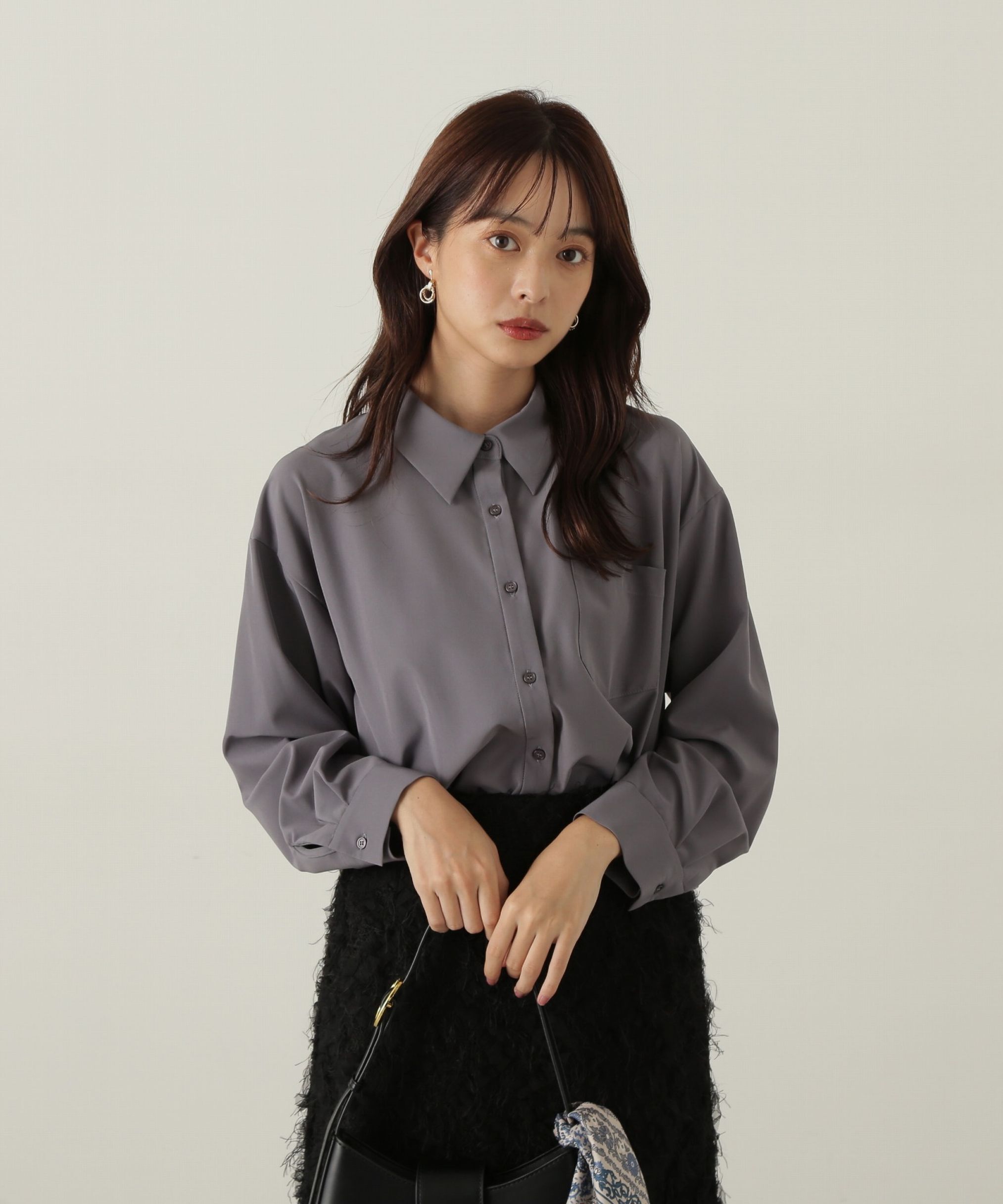 PROPORTION BODY DRESSING「ルーズシャツ　24AW」|シャツ・ブラウス|