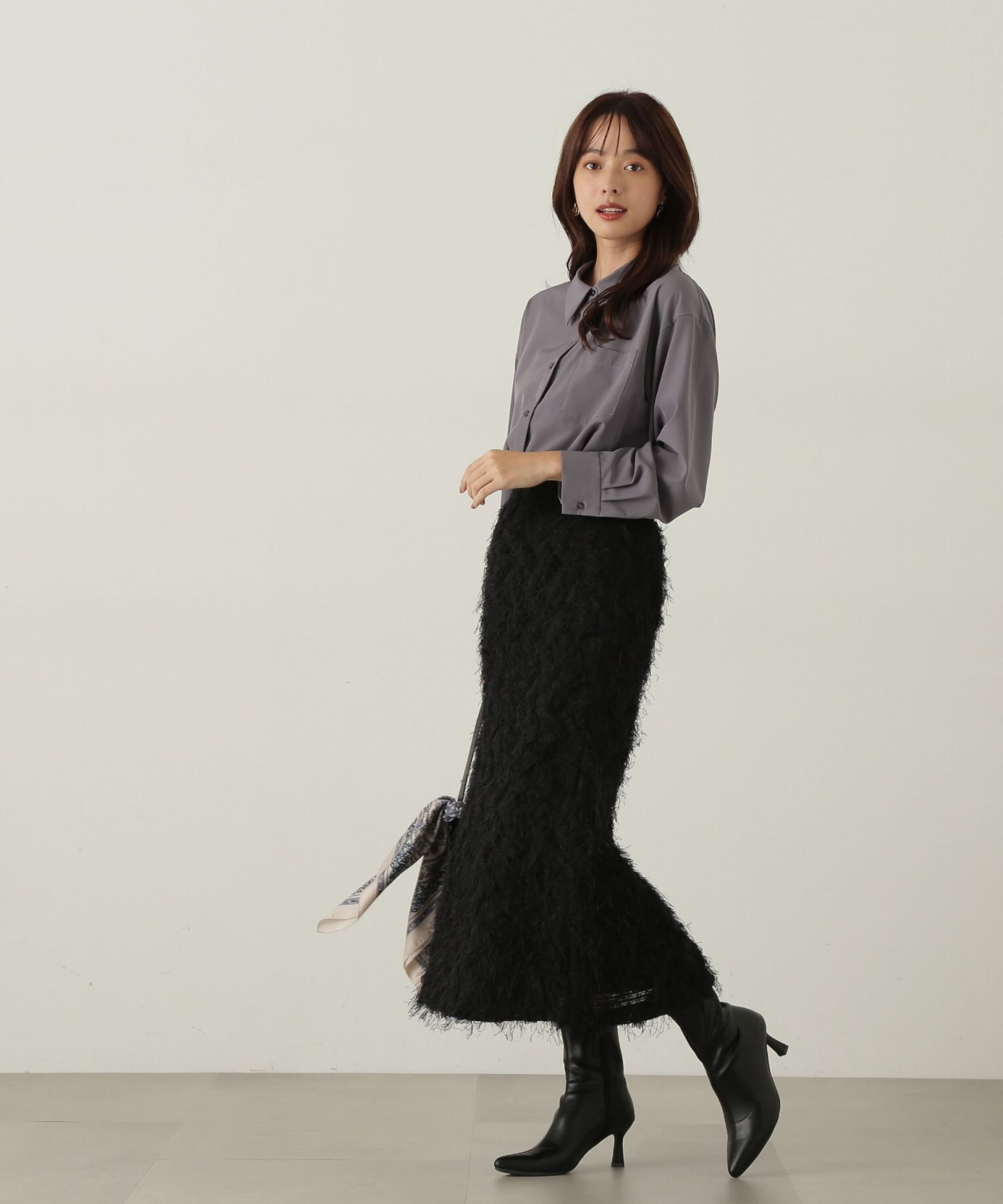 PROPORTION BODY DRESSING「ルーズシャツ　24AW」|シャツ・ブラウス|