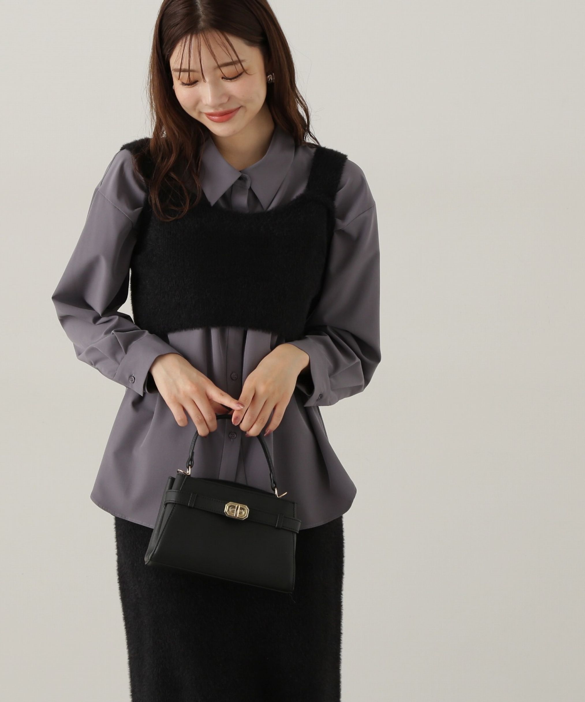 PROPORTION BODY DRESSING「ルーズシャツ　24AW」|シャツ・ブラウス|