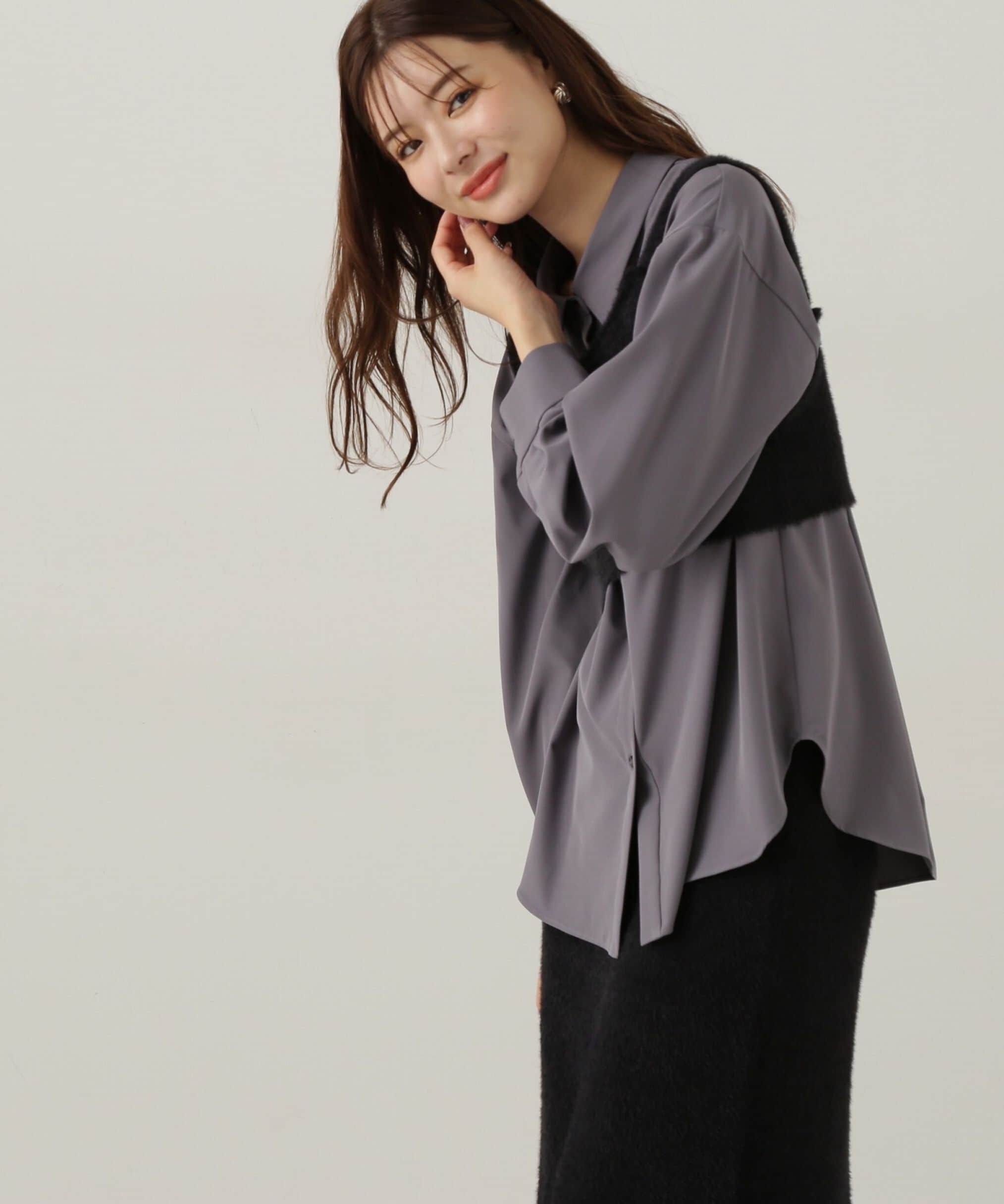 PROPORTION BODY DRESSING「ルーズシャツ　24AW」|シャツ・ブラウス|