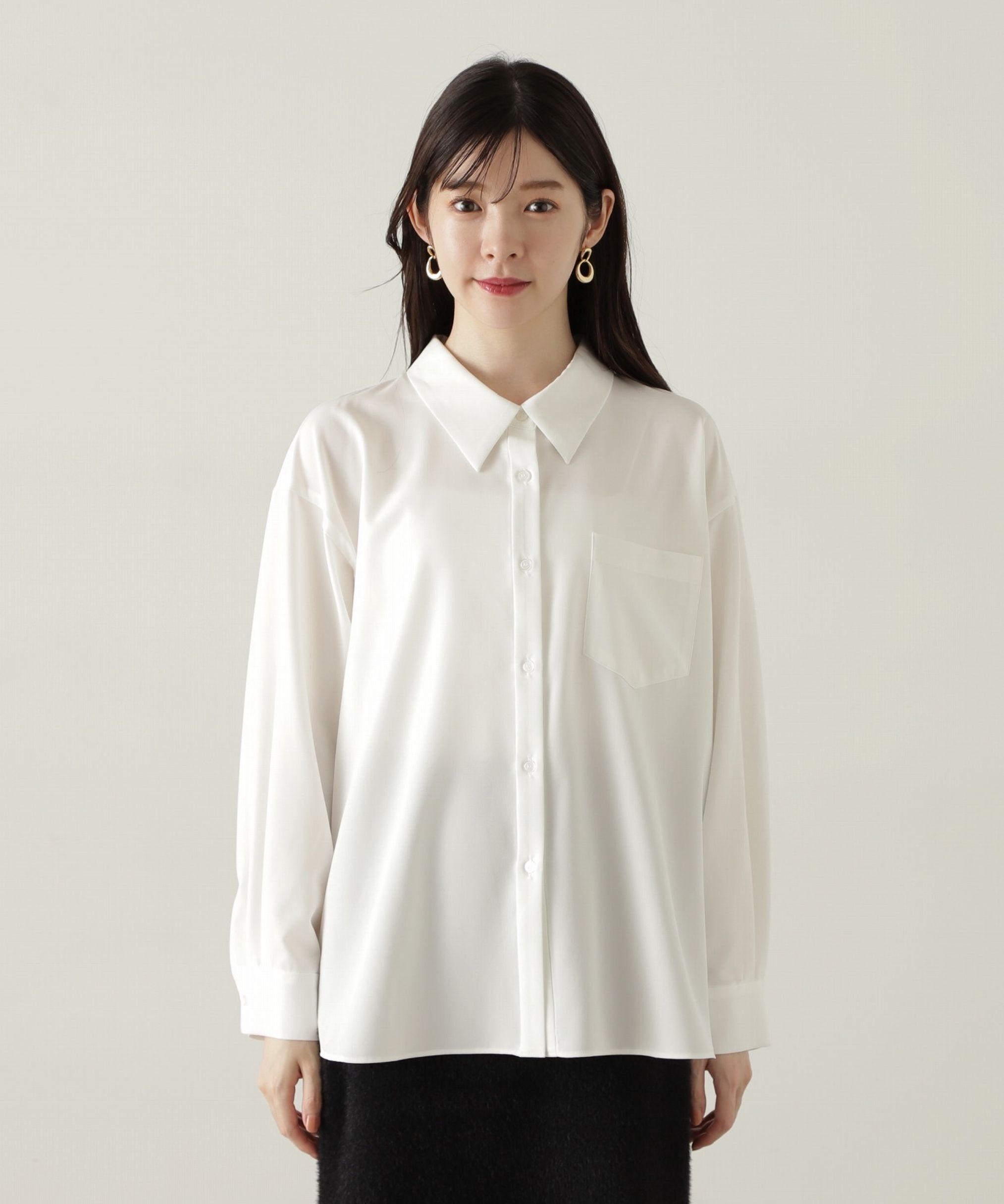 PROPORTION BODY DRESSING「ルーズシャツ　24AW」|シャツ・ブラウス|