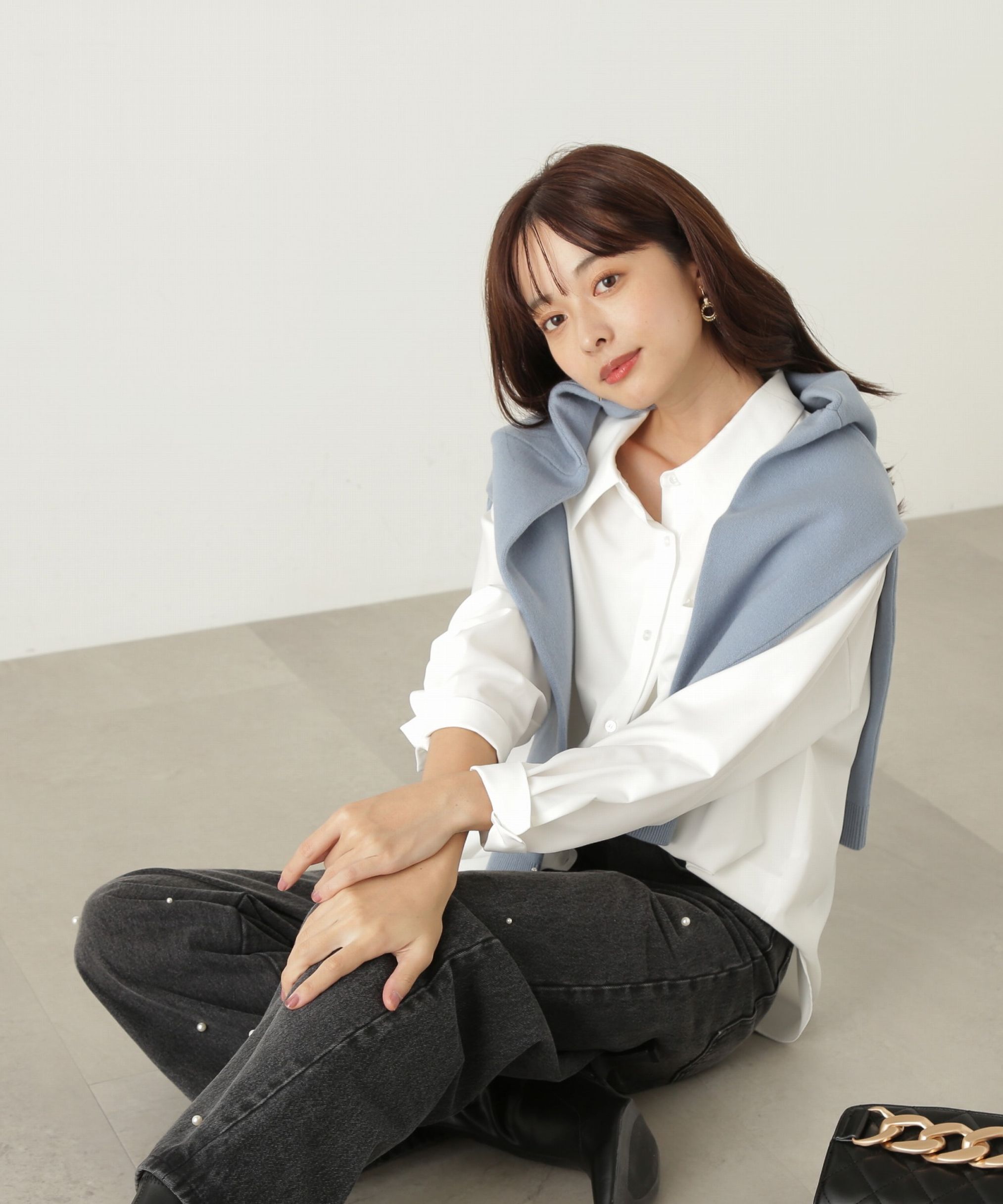 PROPORTION BODY DRESSING「ルーズシャツ　24AW」|シャツ・ブラウス|