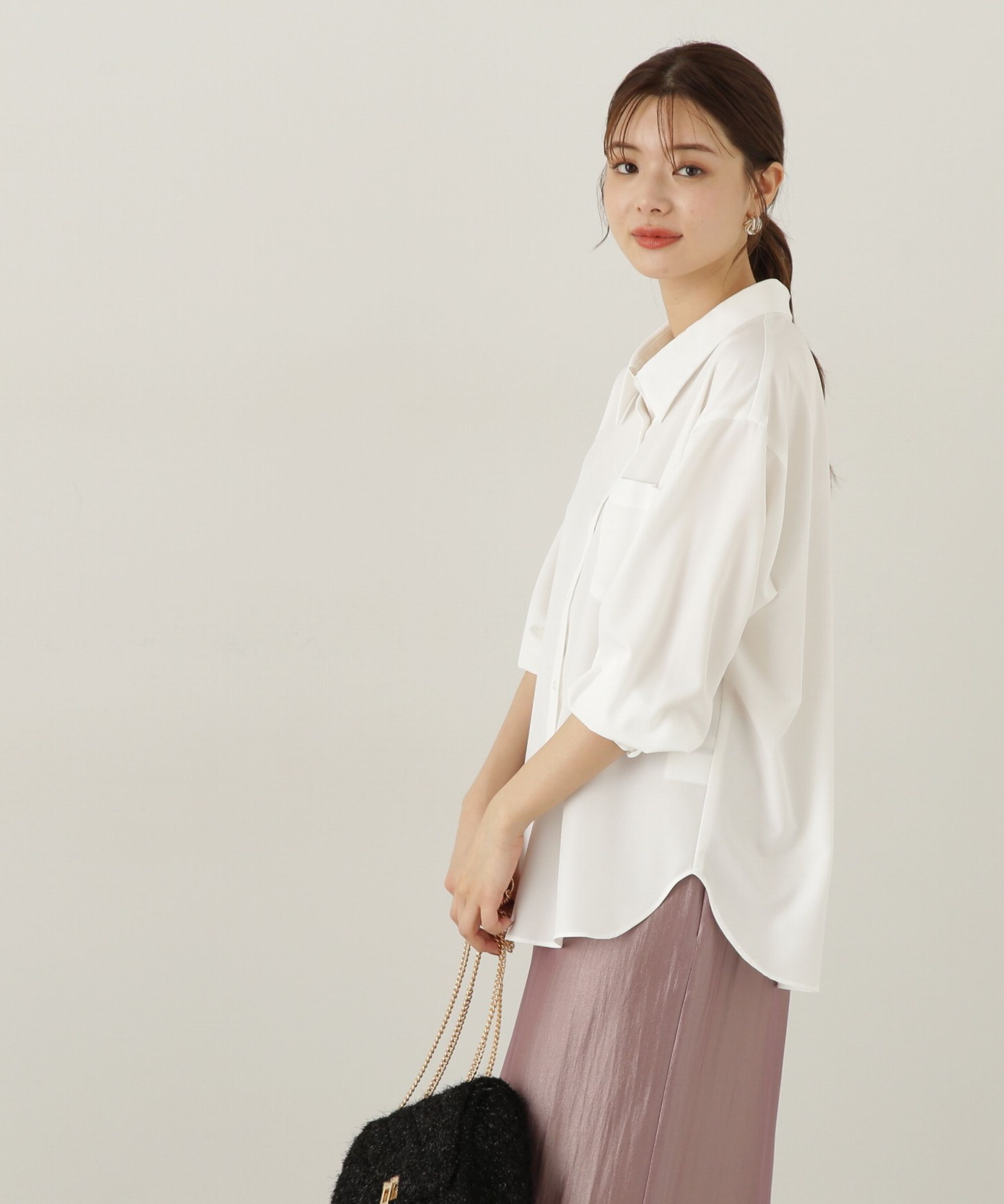 PROPORTION BODY DRESSING「ルーズシャツ　24AW」|シャツ・ブラウス|