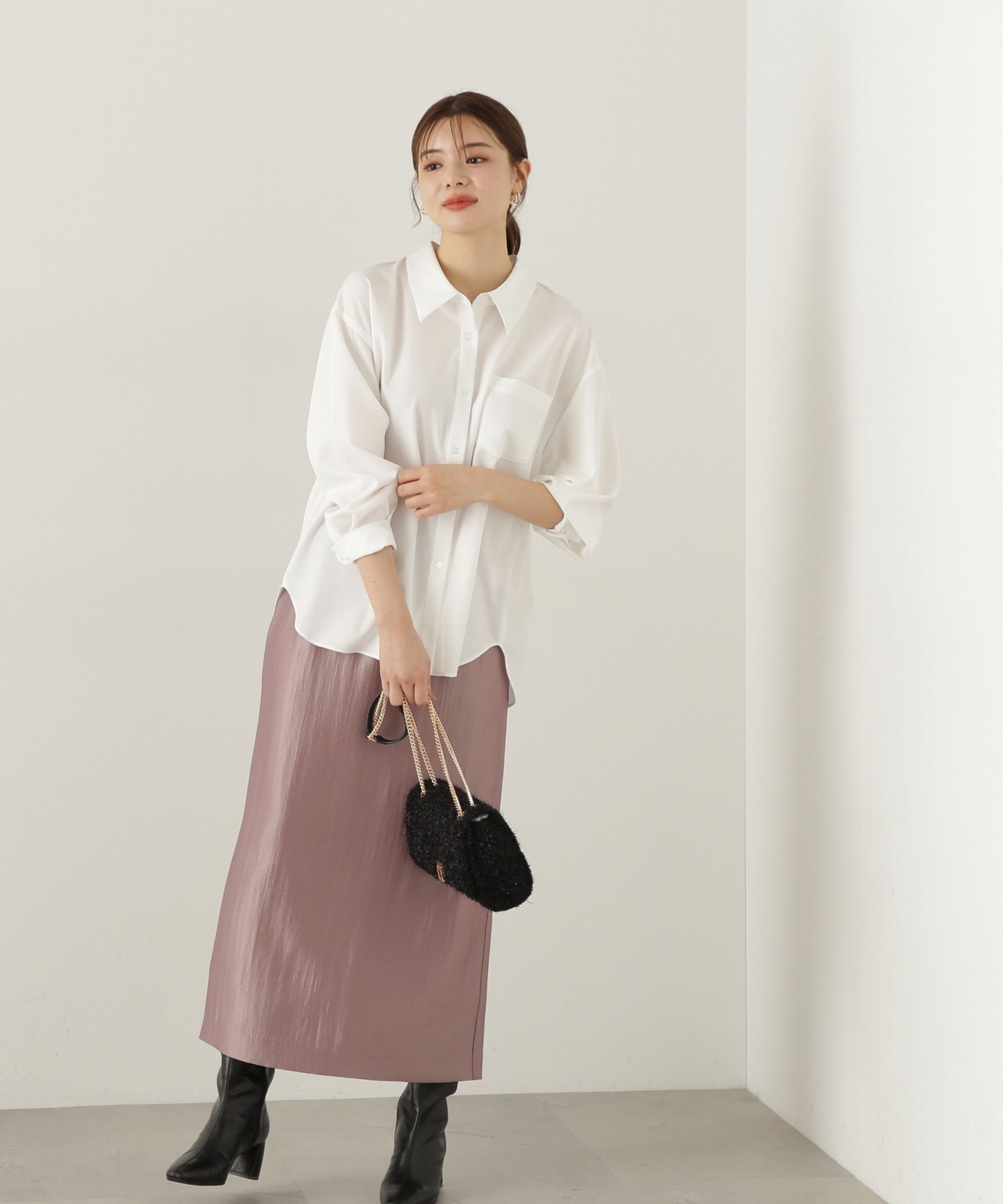 PROPORTION BODY DRESSING「ルーズシャツ　24AW」|シャツ・ブラウス|