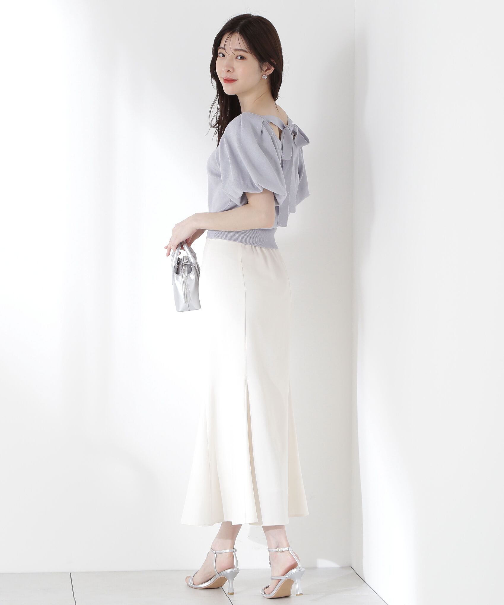 PROPORTION BODY DRESSING「ハイウエストマーメイドスカート」|スカート|