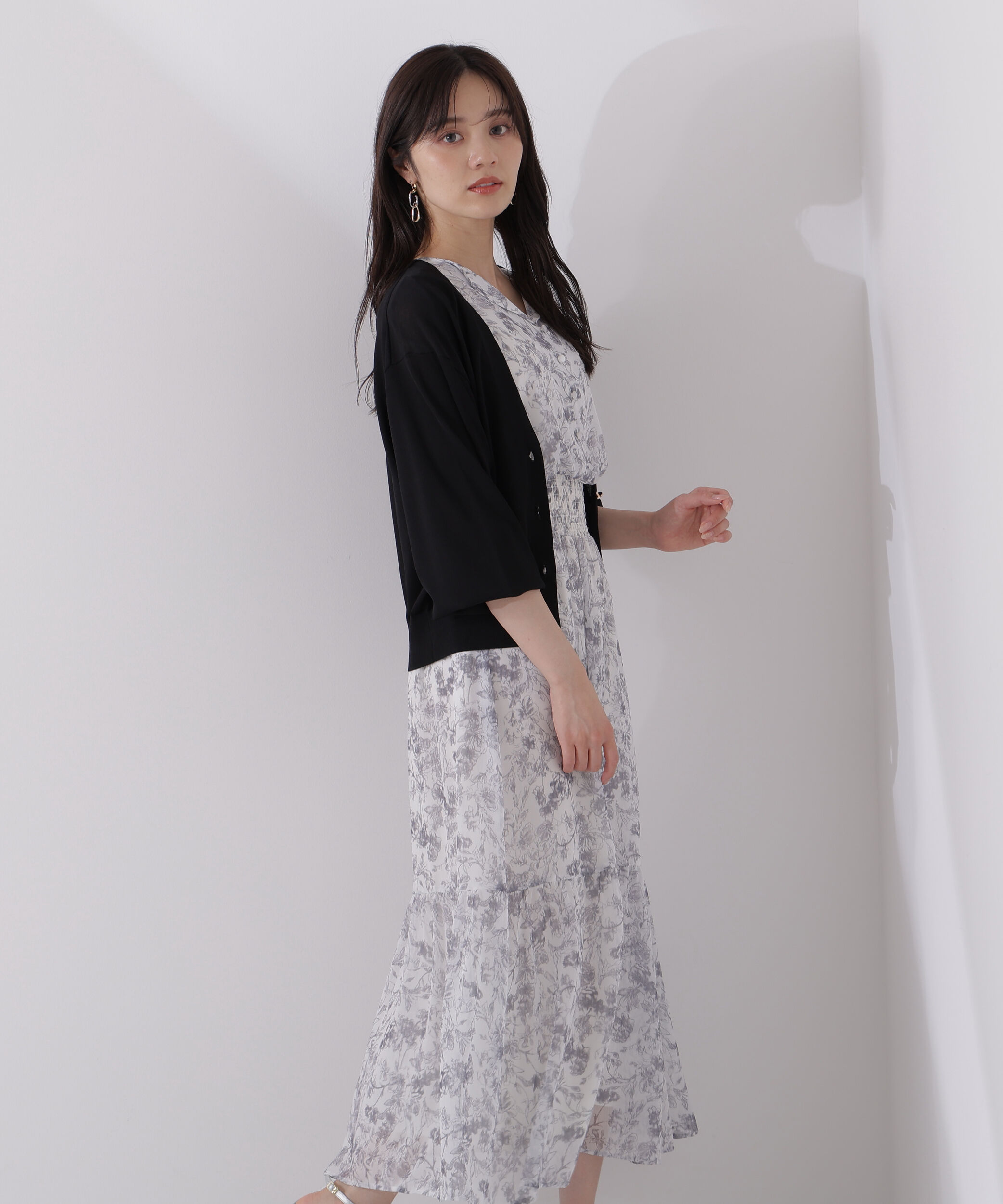 PROPORTION BODY DRESSING「花柄楊柳ワンピース」|ワンピース|