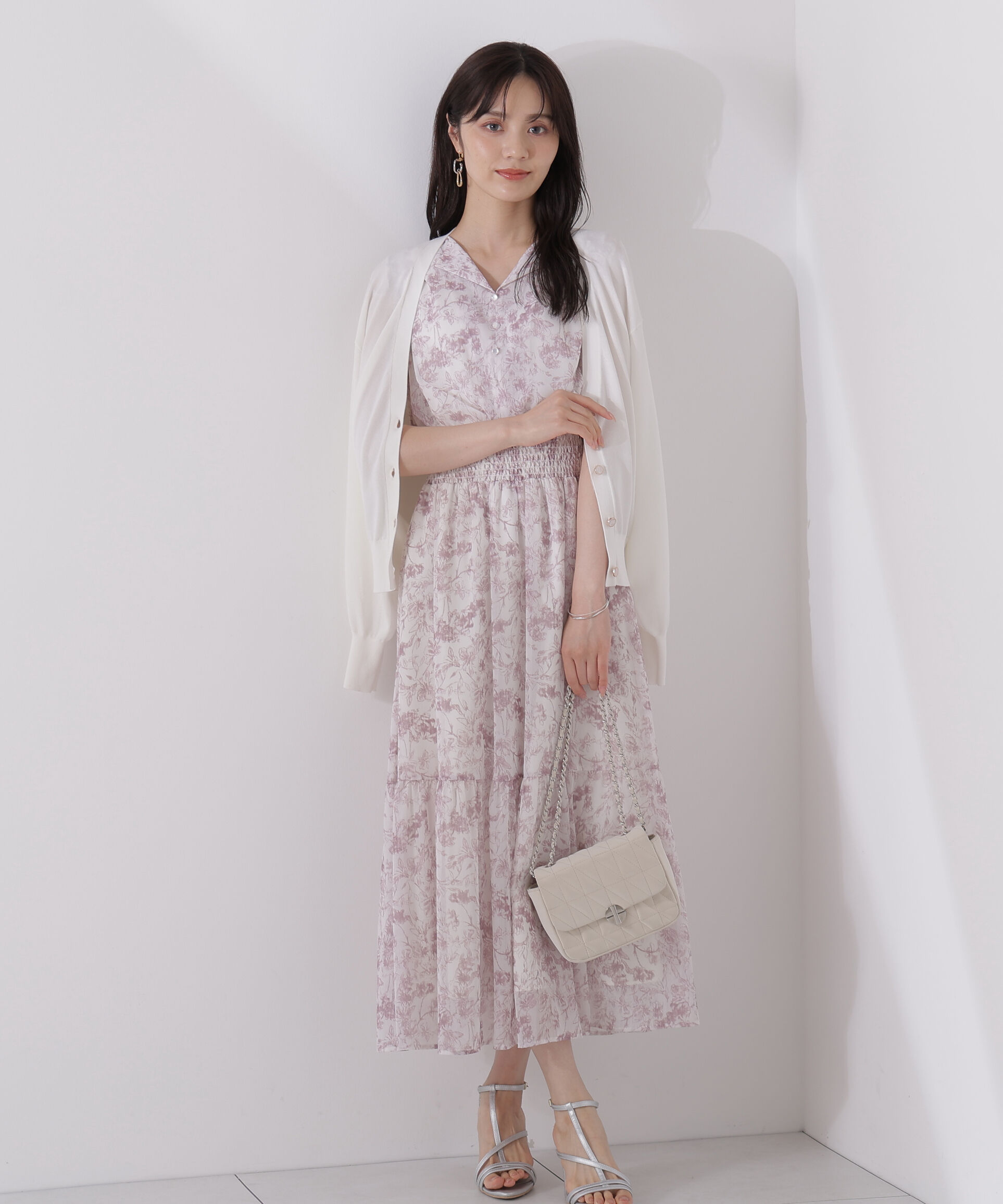 PROPORTION BODY DRESSING「花柄楊柳ワンピース」|ワンピース|