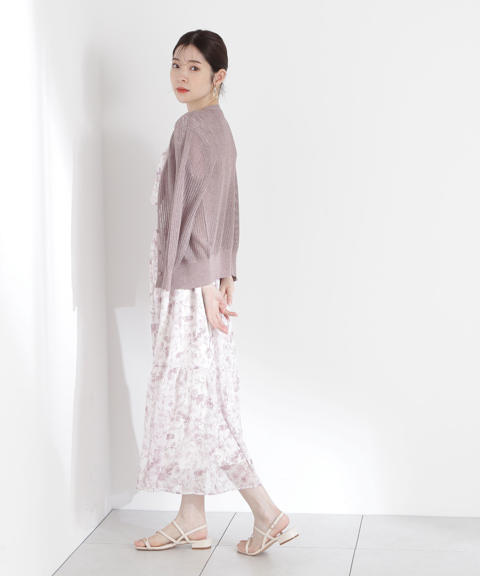 PROPORTION BODY DRESSING「花柄楊柳ワンピース」|ワンピース|