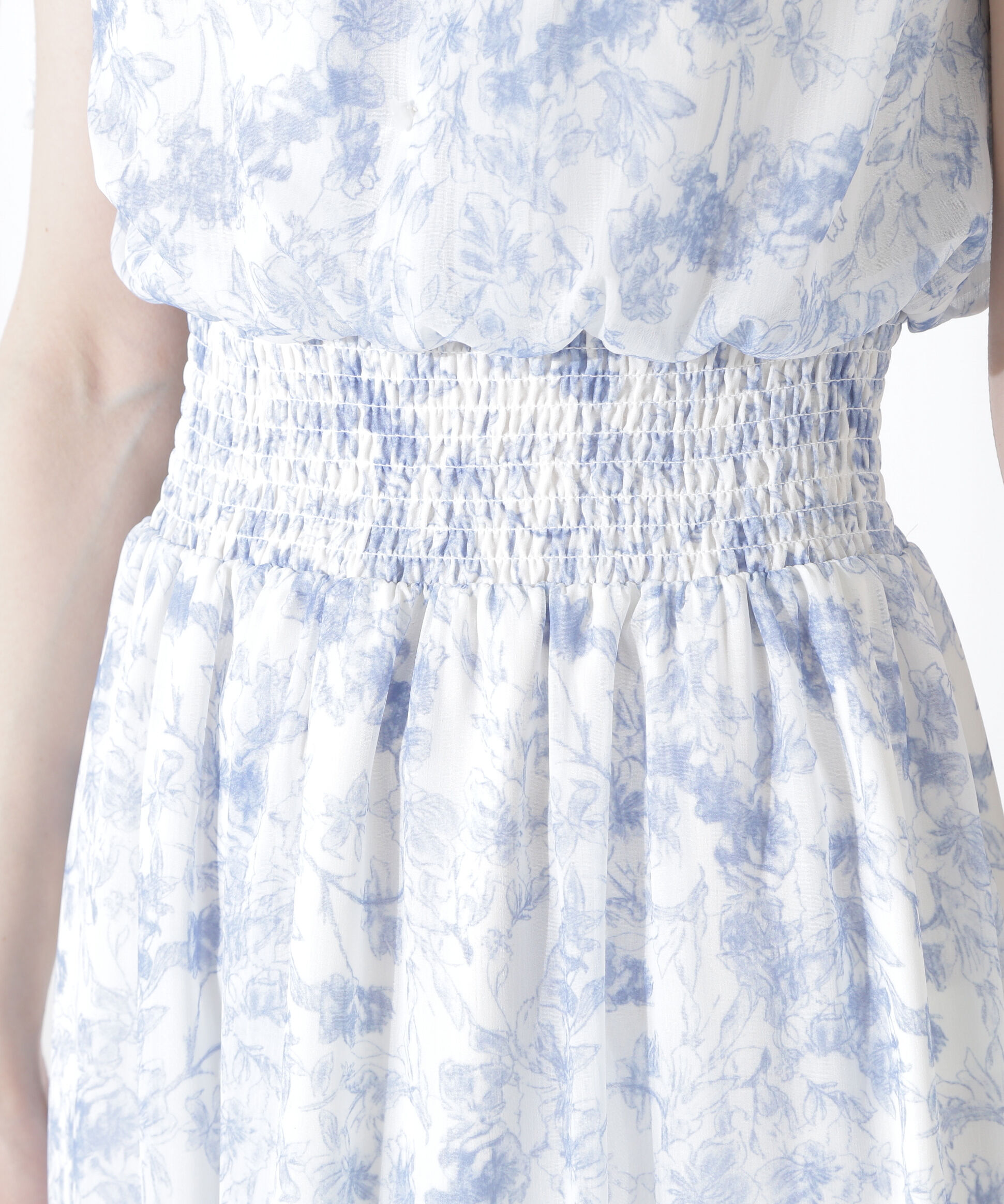 PROPORTION BODY DRESSING「花柄楊柳ワンピース」|ワンピース|