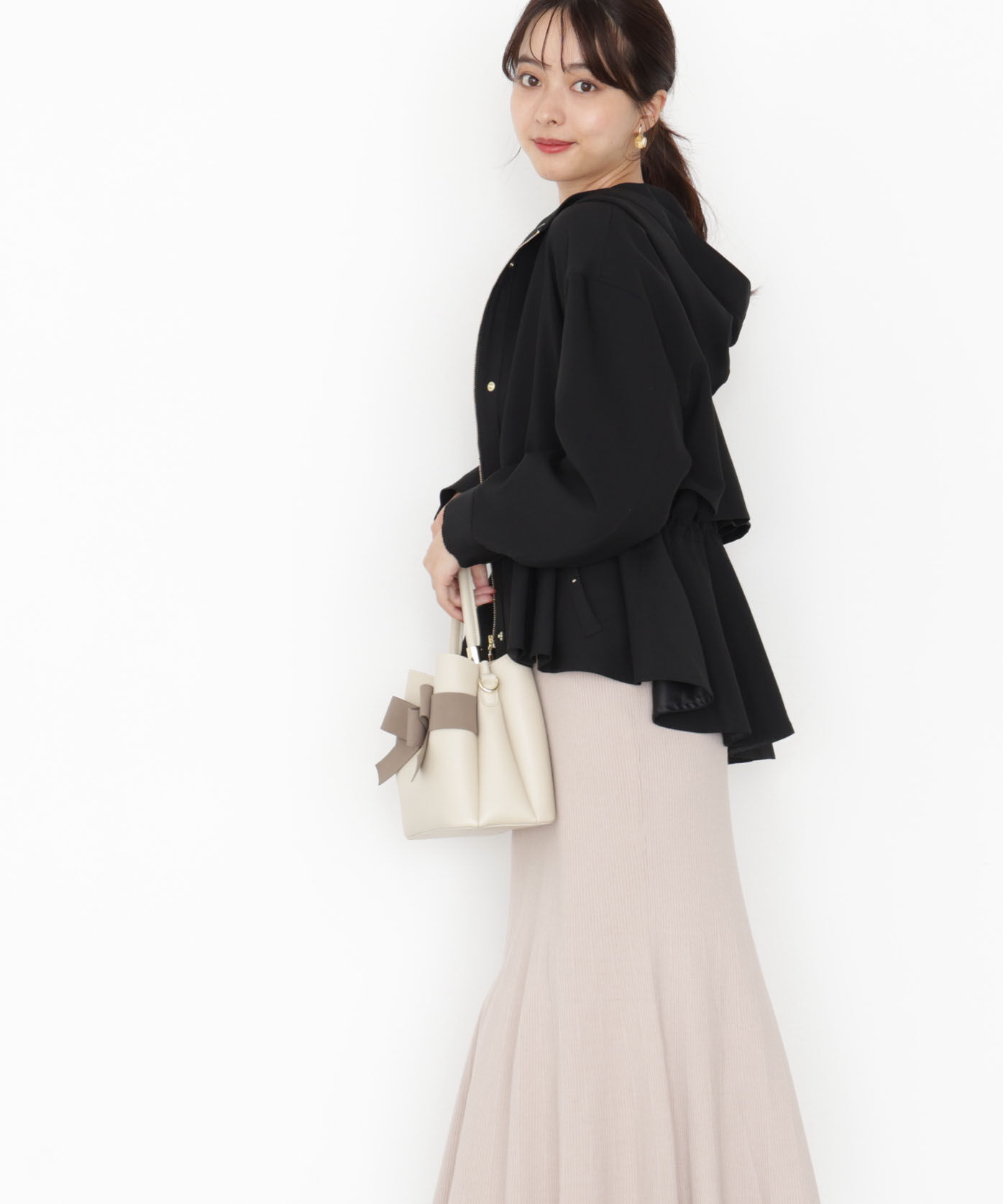 PROPORTION BODY DRESSING「フード付きマウンテンパーカー 25AW」|ブルゾン・スタジャン|