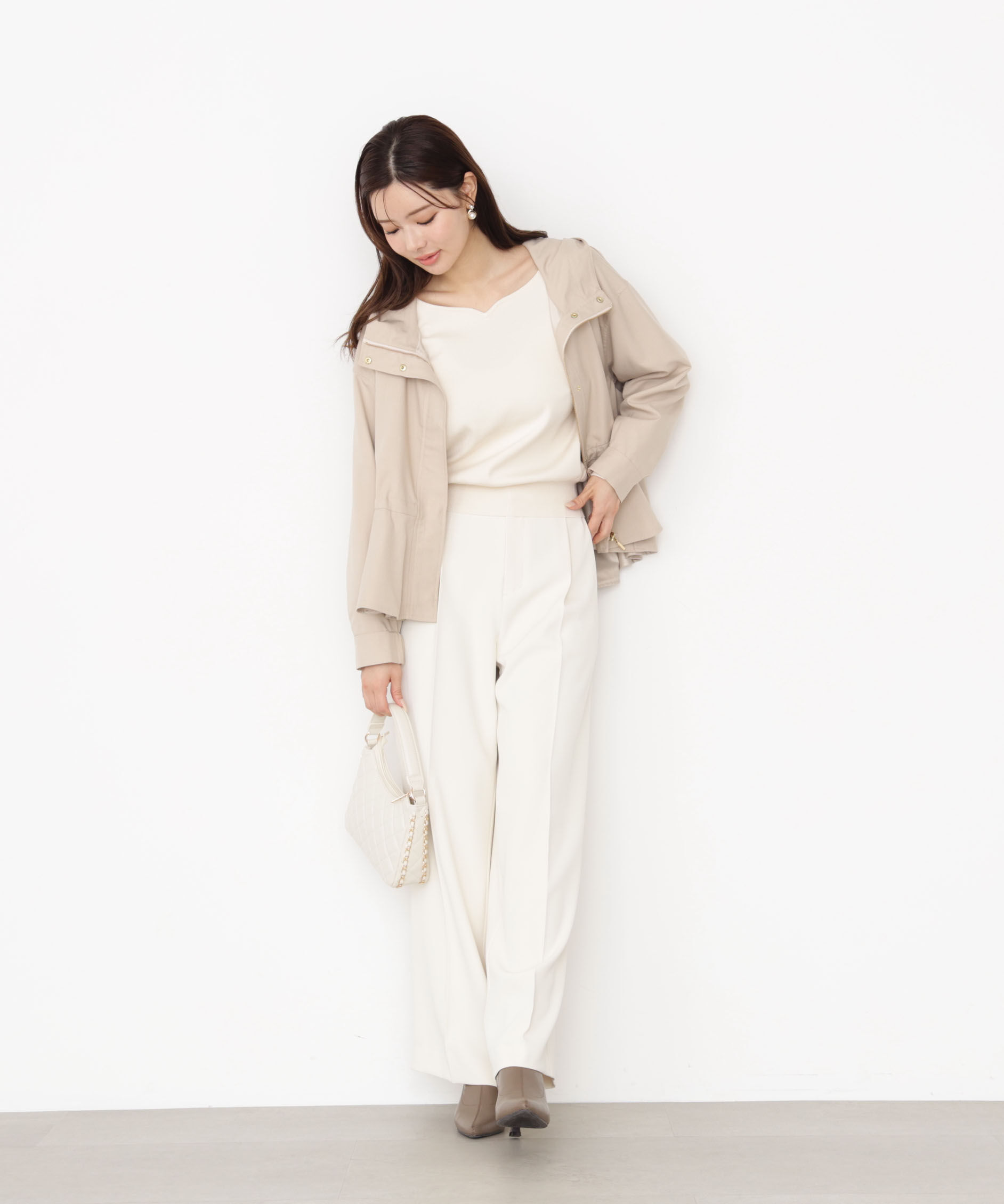 PROPORTION BODY DRESSING「フード付きマウンテンパーカー 25AW」|ブルゾン・スタジャン|