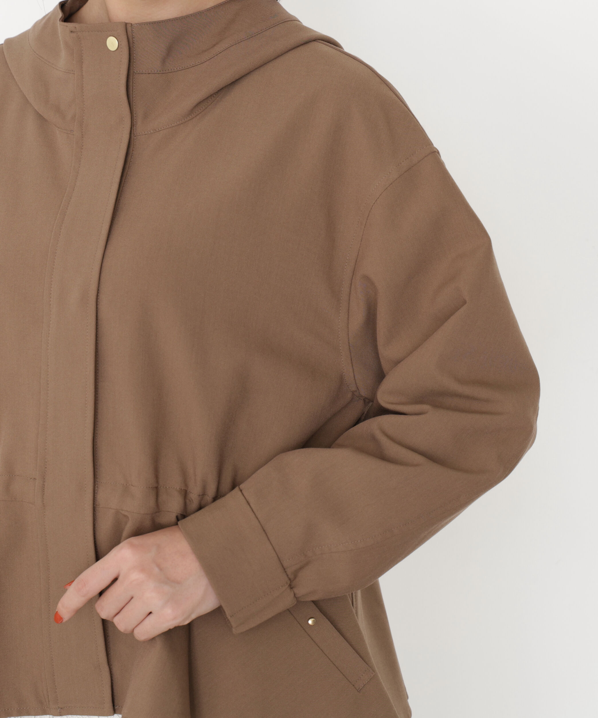 PROPORTION BODY DRESSING「フード付きマウンテンパーカー 25AW」|ブルゾン・スタジャン|