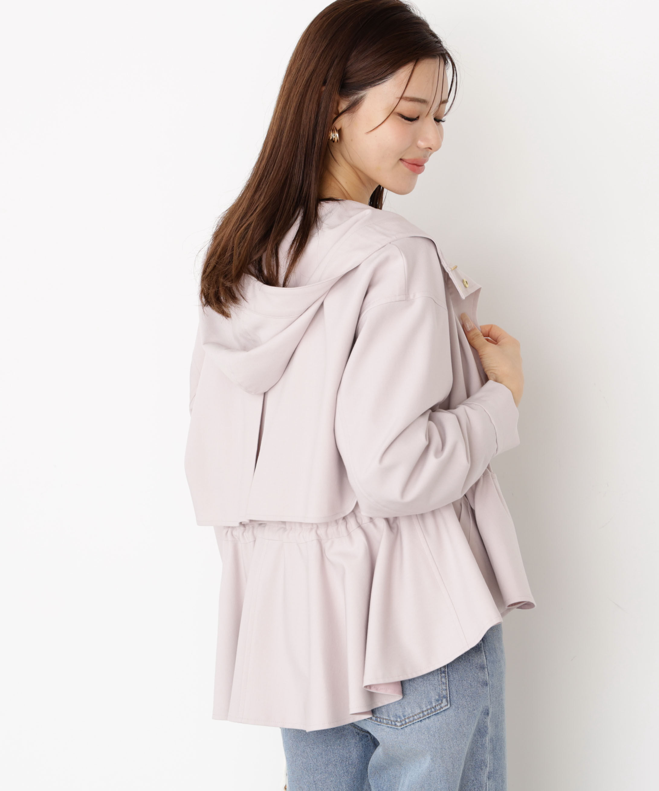 PROPORTION BODY DRESSING「フード付きマウンテンパーカー 25AW」|ブルゾン・スタジャン|