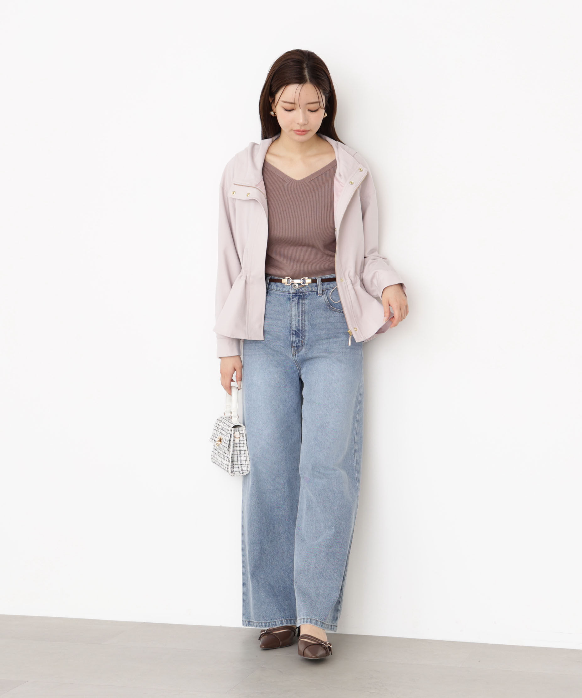 PROPORTION BODY DRESSING「フード付きマウンテンパーカー 25AW」|ブルゾン・スタジャン|