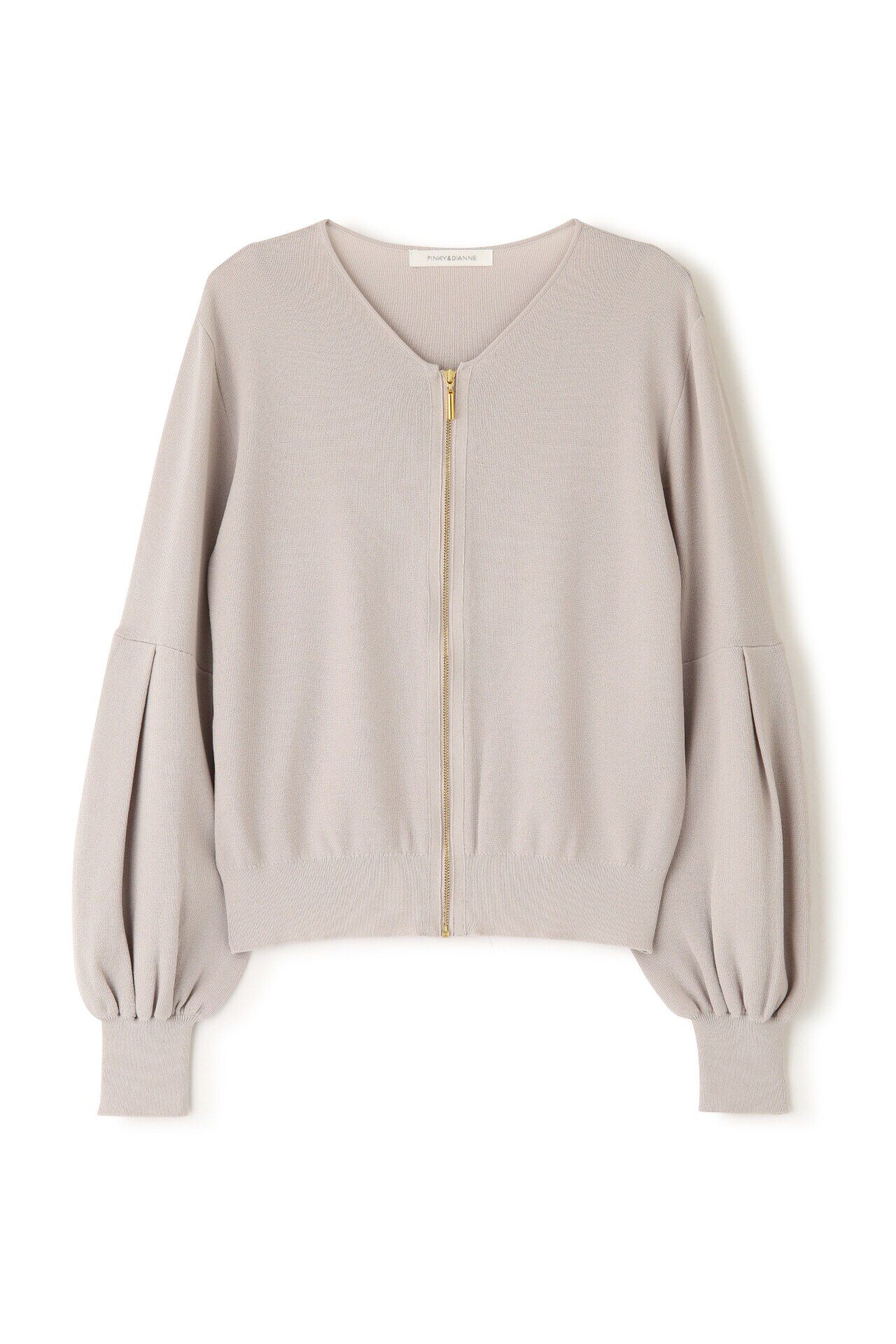  「ジップアップニットブルゾン」|その他|