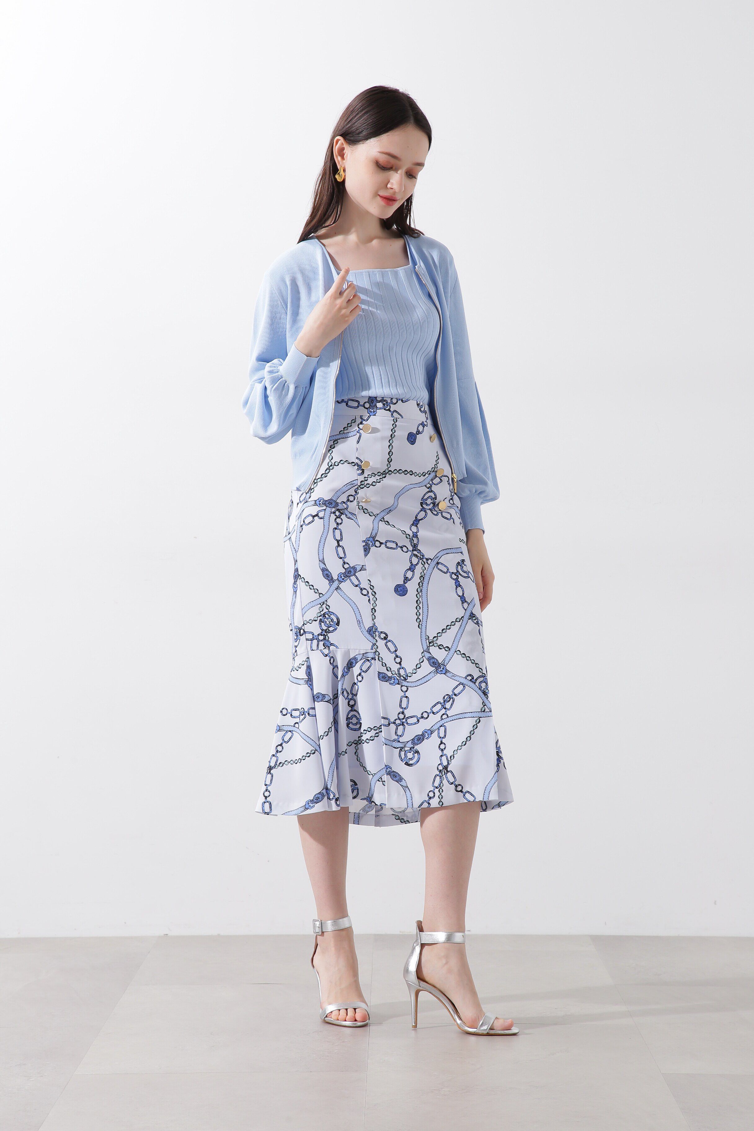  「ジップアップニットブルゾン」|その他|